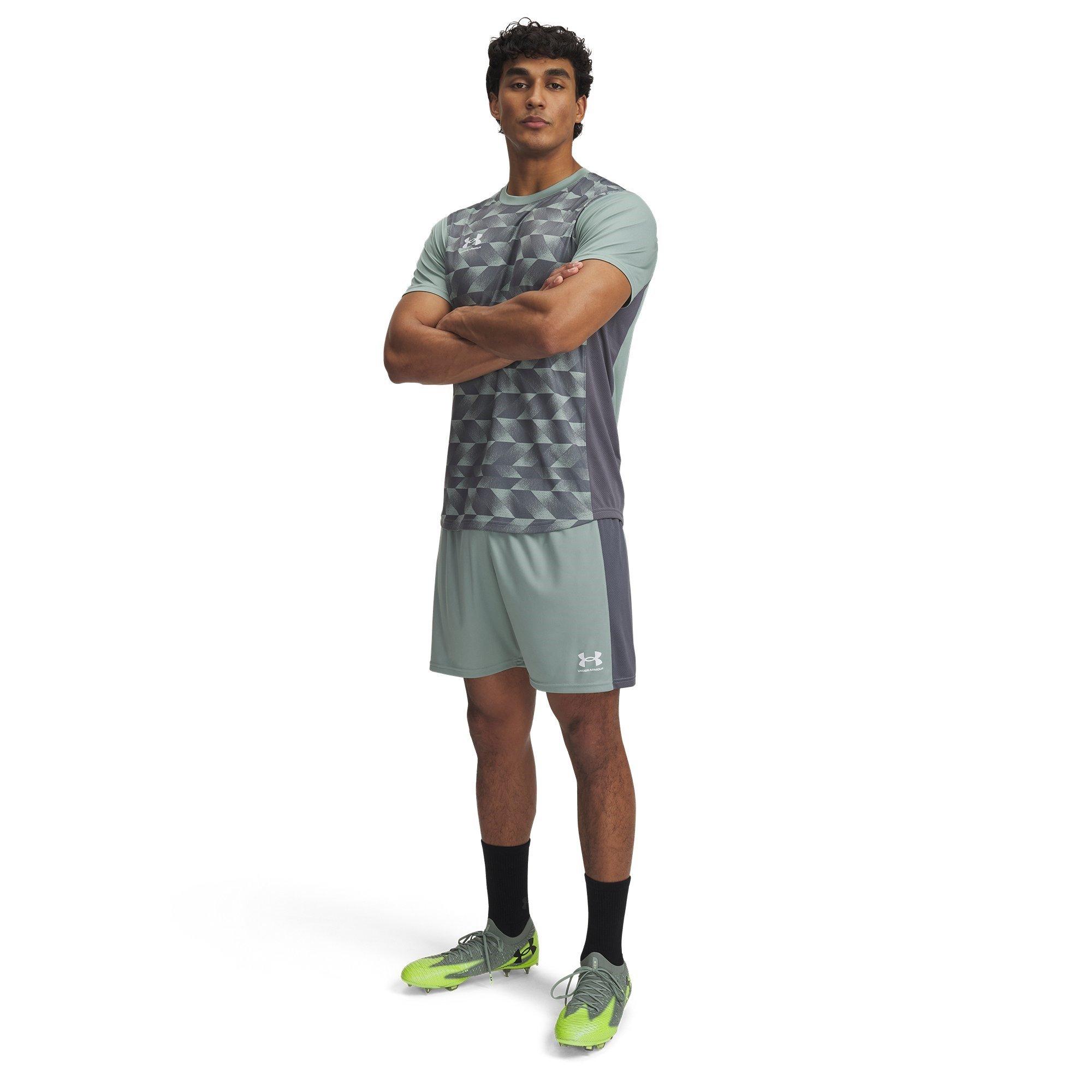 Silica Green - Under Armour - Challenger Knit Short - 3