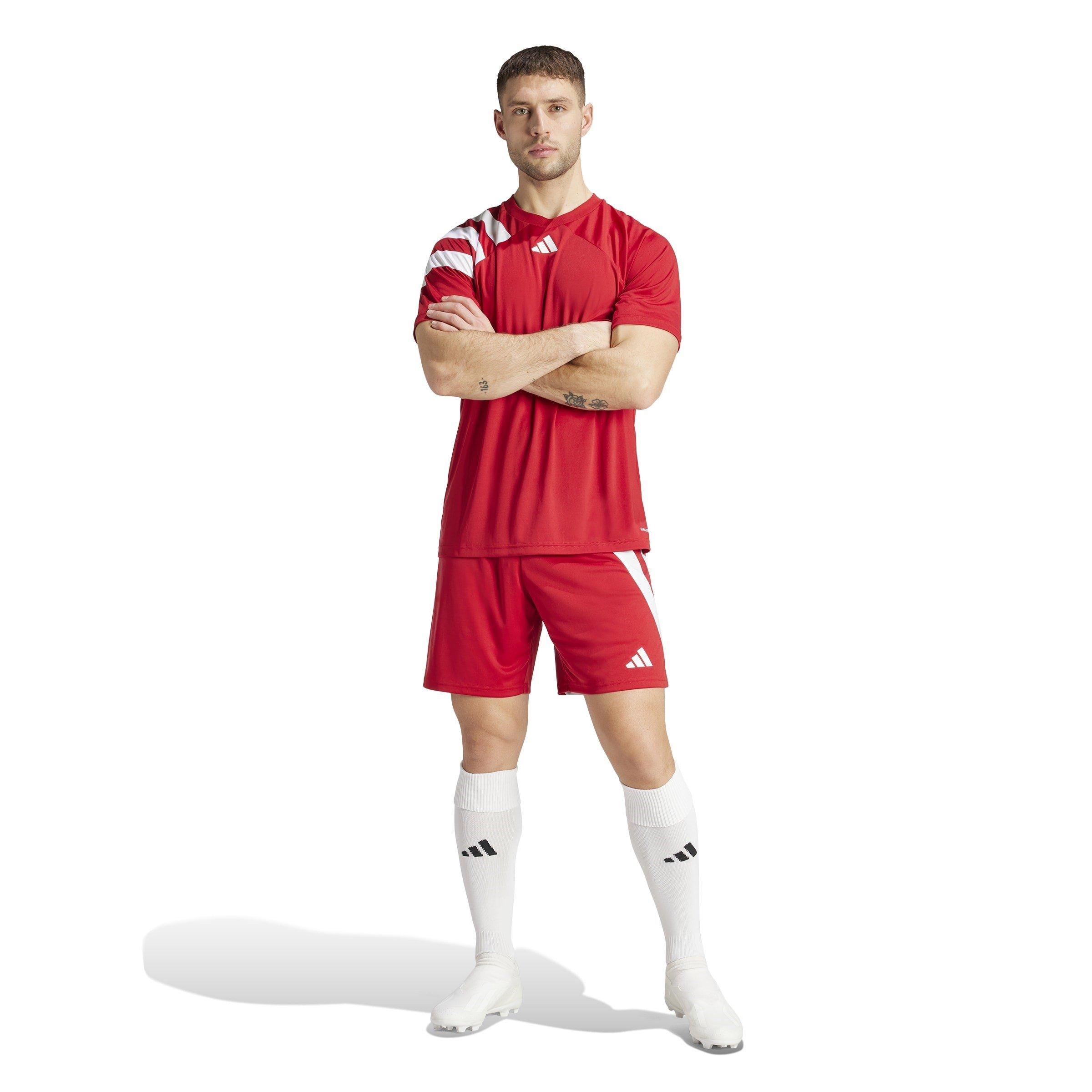 power red 2/wht - adidas - Fortore 23 Shorts Mens - 7
