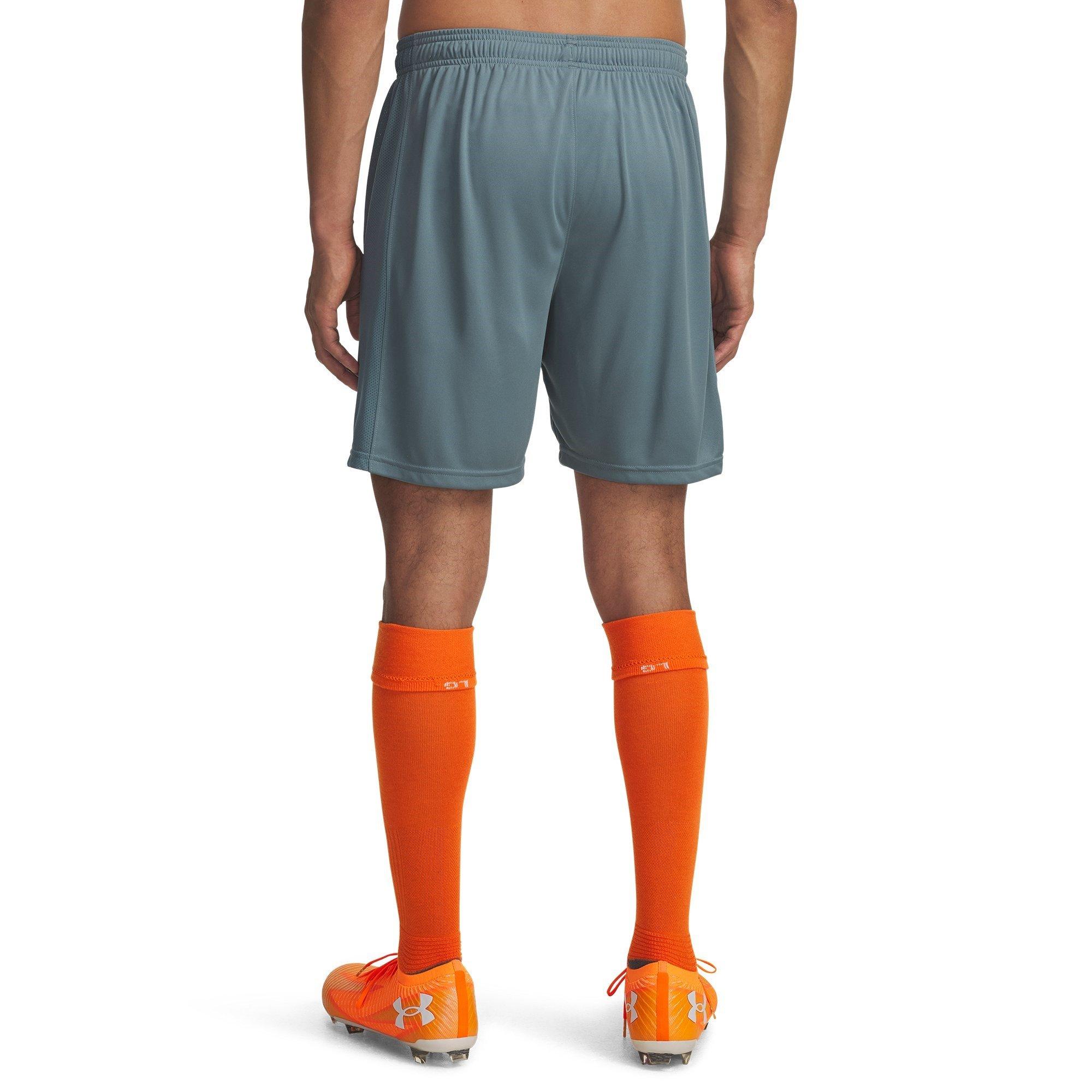 Grey/Orange - Under Armour - Challenger Training Shorts Mens - 2