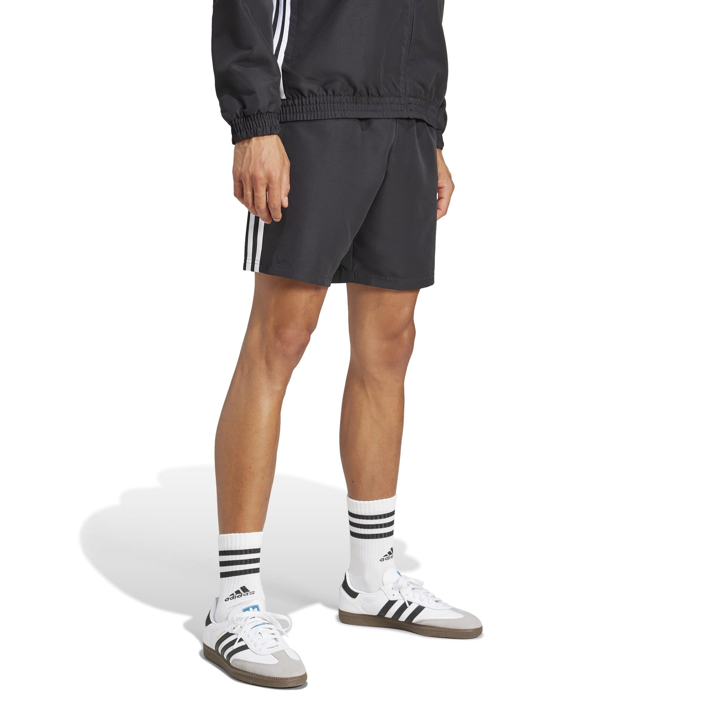 Black/White - adidas - Tiro 25 Essentials Woven Shorts Mens - 4
