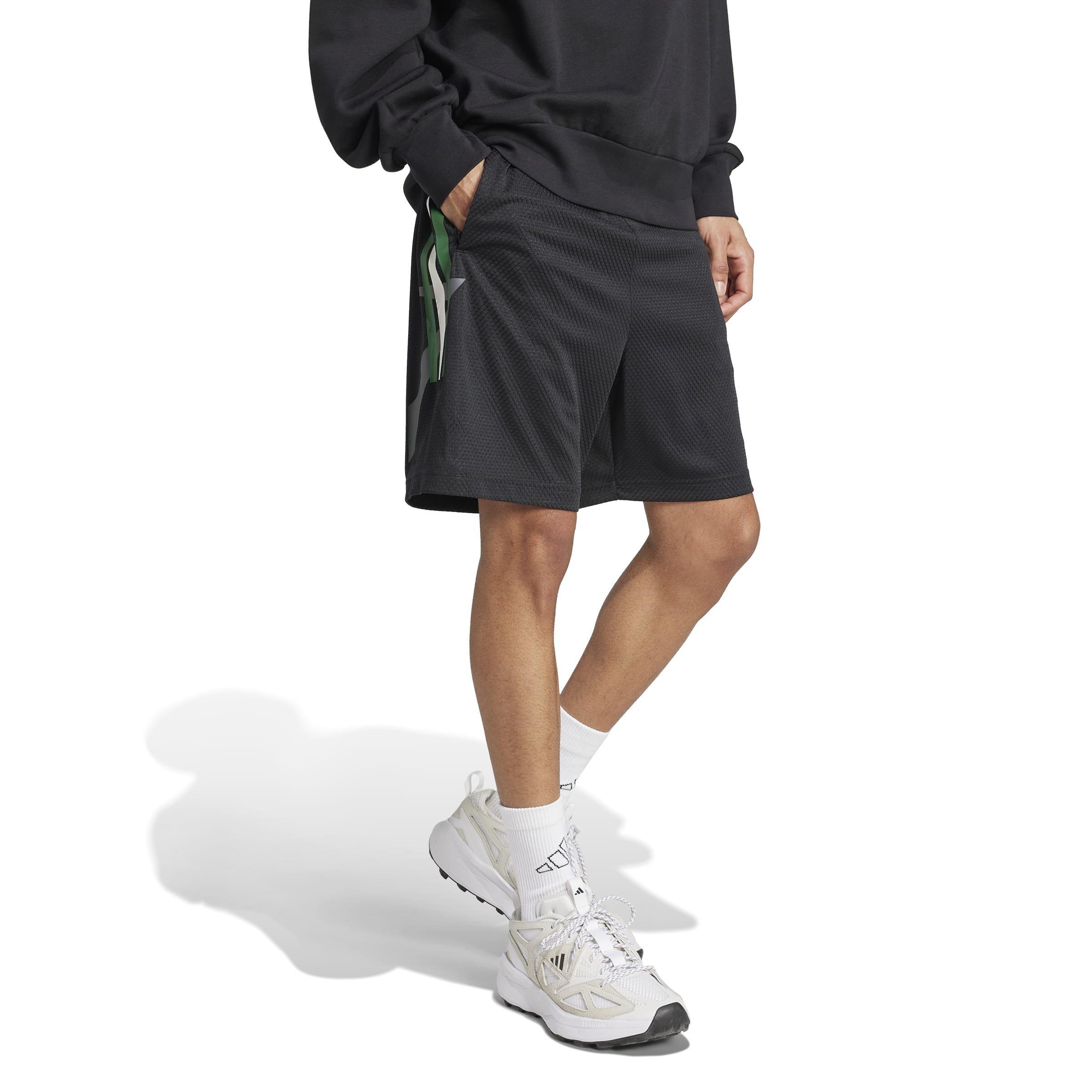 Black/Gren/Grey - adidas - House of Tiro Nations Pack Shorts Adults - 4