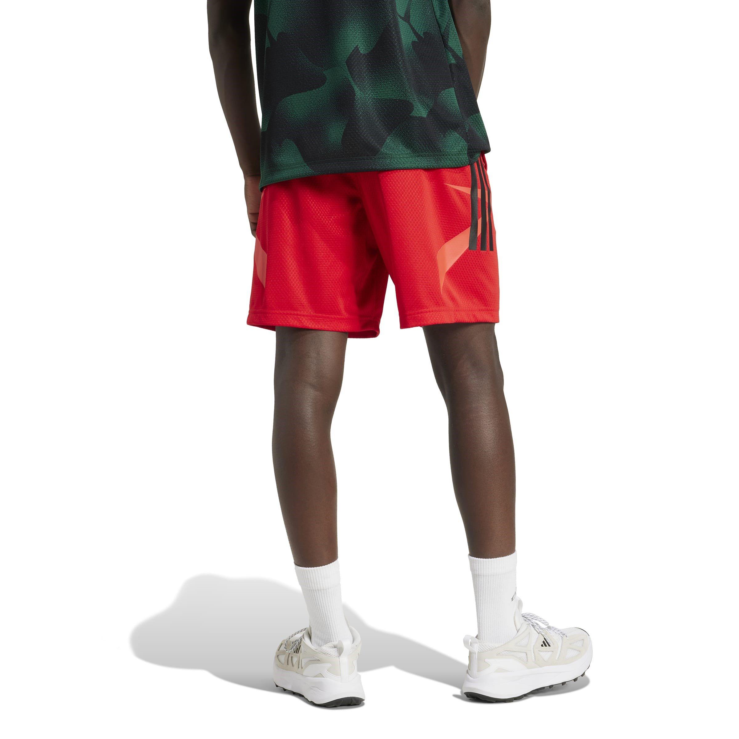 Vermelho/Branco/Vermelho - adidas - House of Tiro Nations Pack Shorts Adults - 3