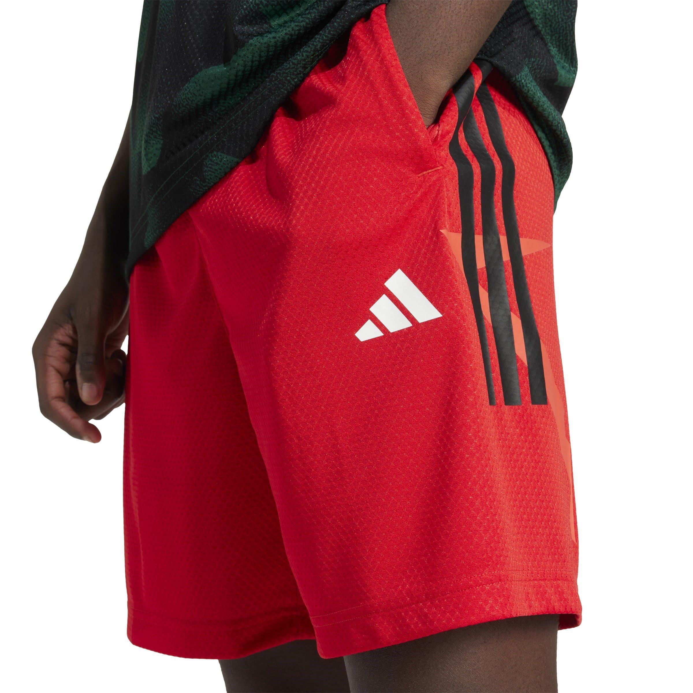 Vermelho/Branco/Vermelho - adidas - House of Tiro Nations Pack Shorts Adults - 5