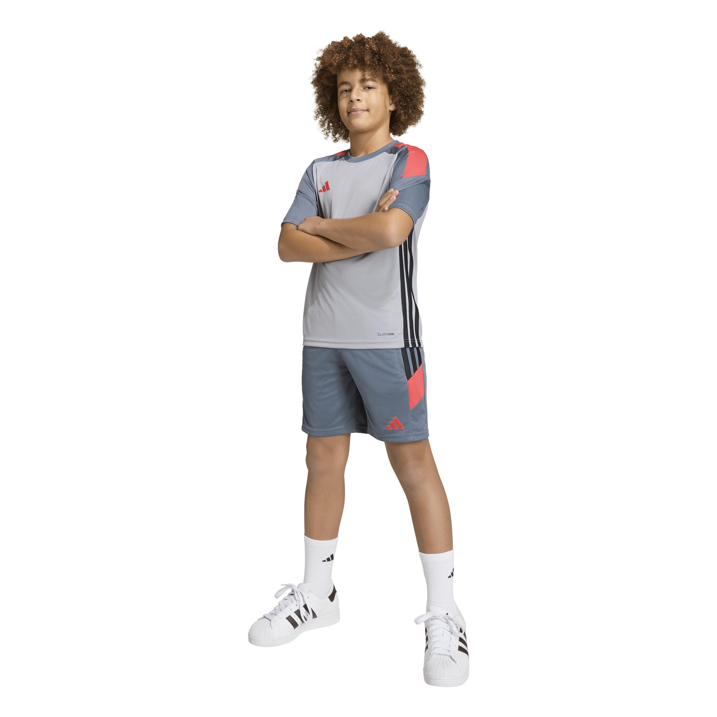Onix/Lucid red - adidas - Adidas Tiro Es Short Jn62 - 7