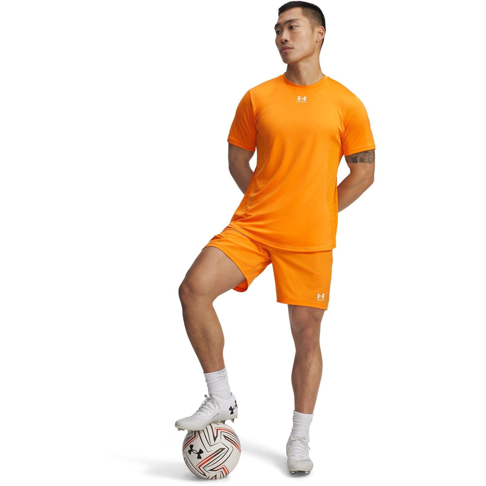 Orange - Under Armour - Challenger Pro Shorts Mens - 3