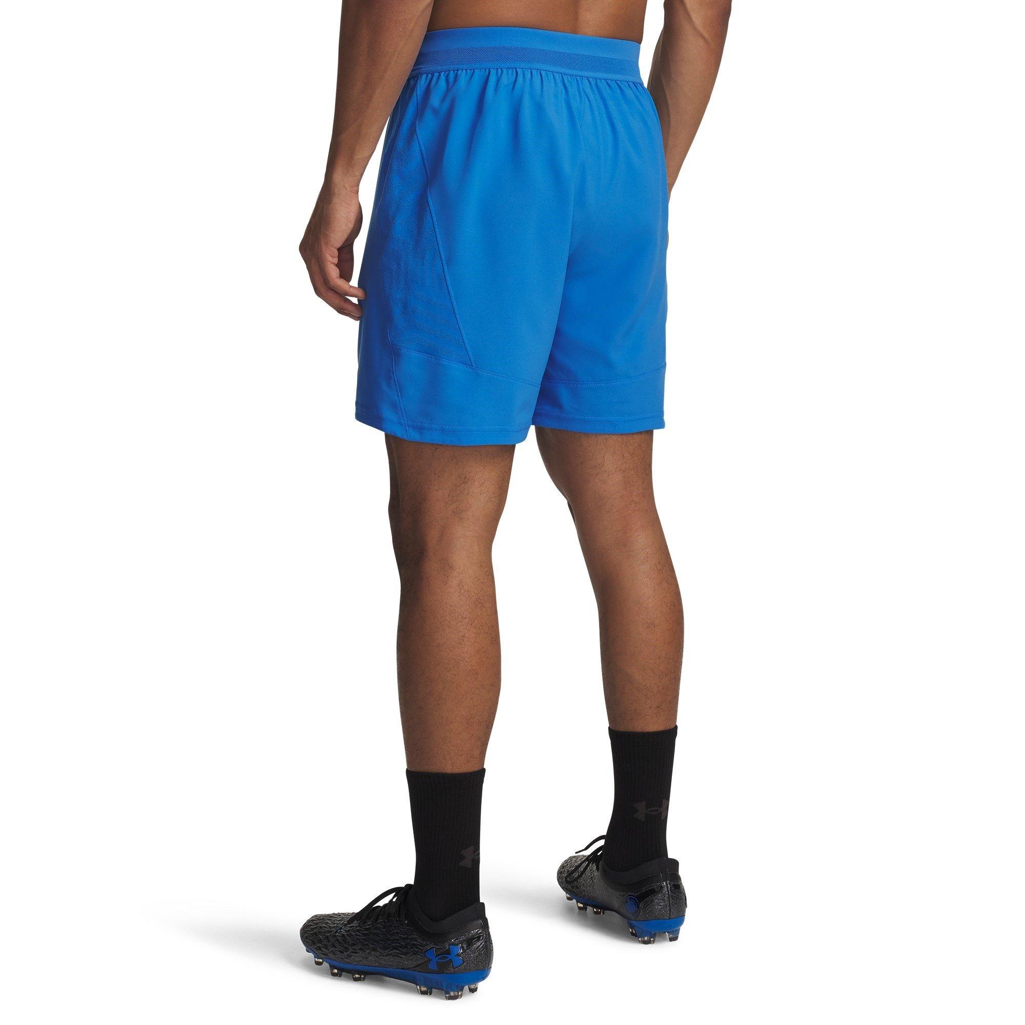 Blue/Yellow - Under Armour - Challenger Pro Shorts Mens - 2