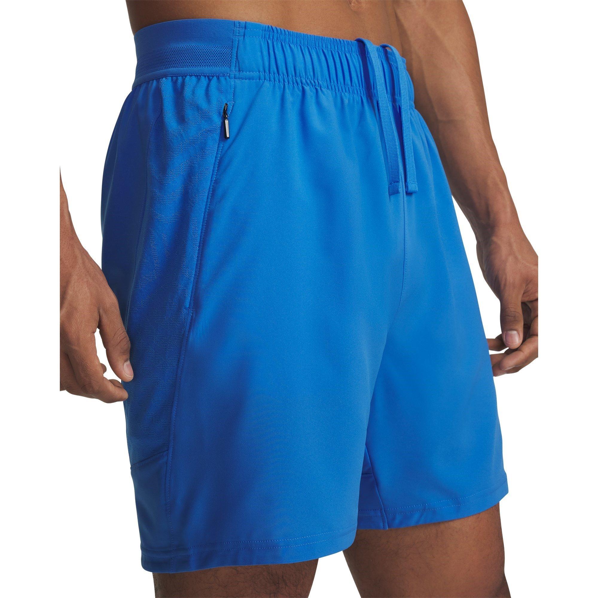Blue/Yellow - Under Armour - Challenger Pro Shorts Mens - 3