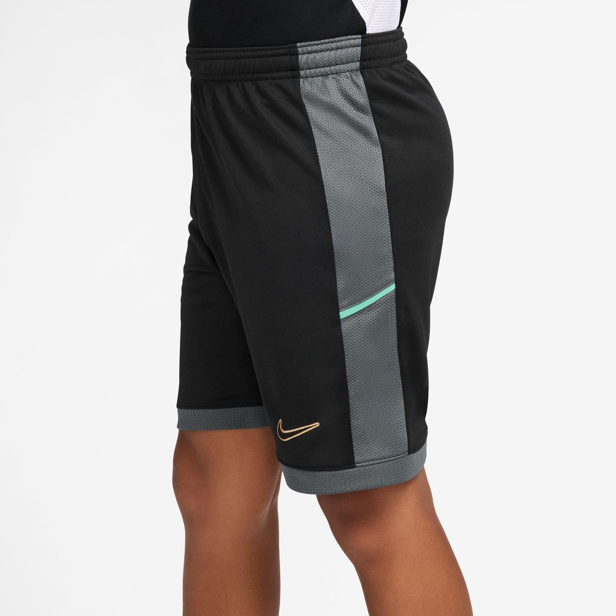 Black/Grey/Gold - Nike - Kids' Academy 25 Dri-FIT Football Shorts - 3