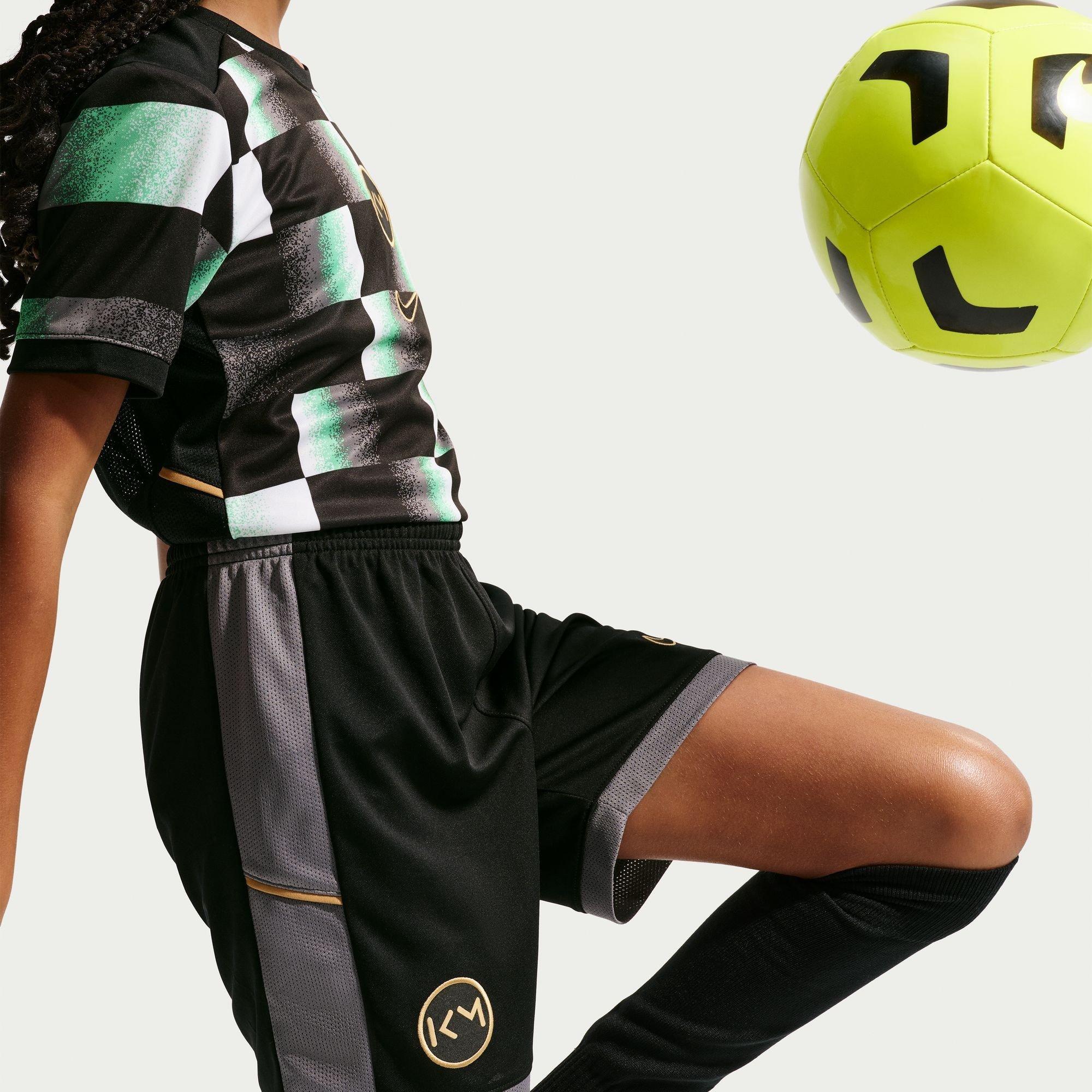 Black/Grey/Gold - Nike - Kids' Academy 25 Dri-FIT Football Shorts - 6