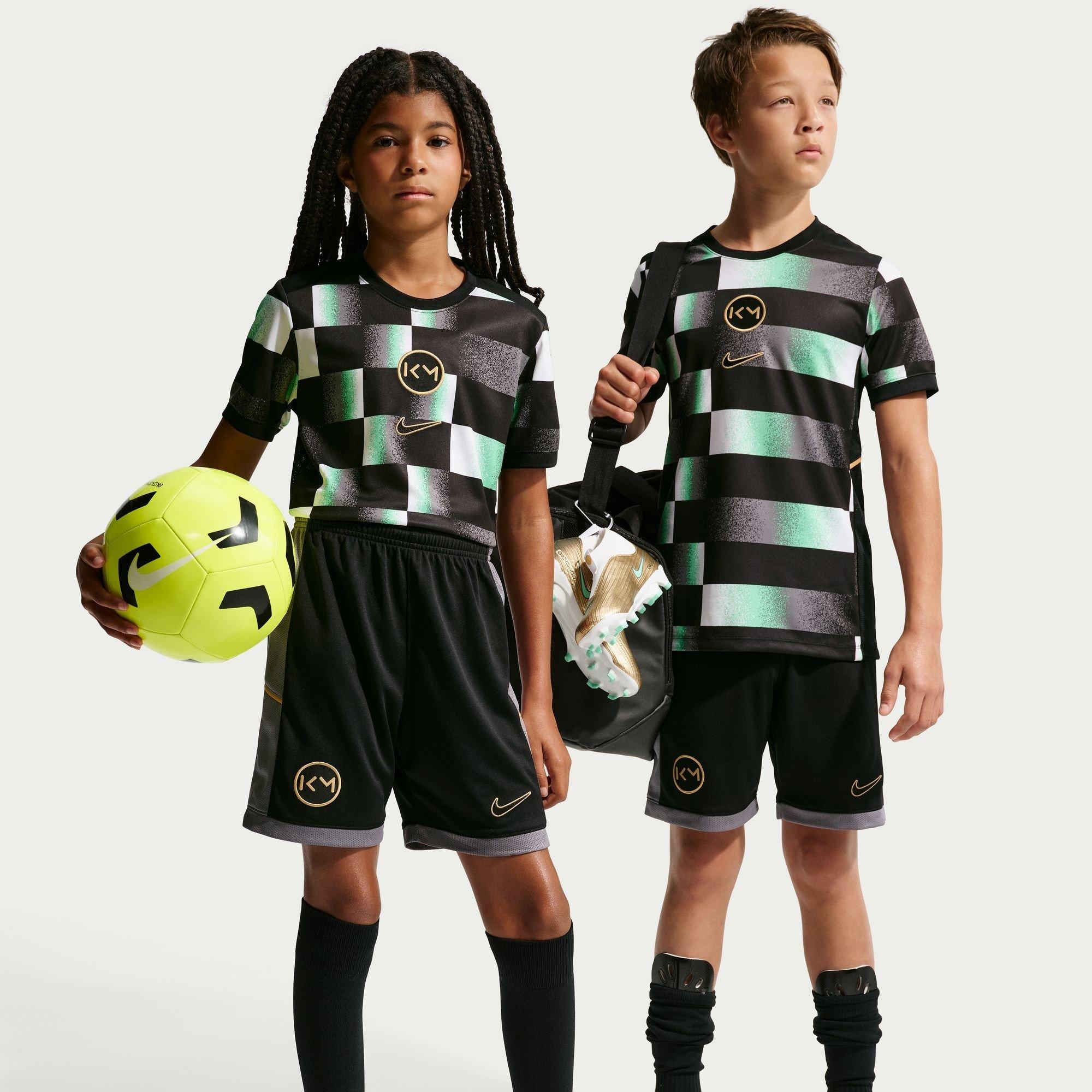 Black/Grey/Gold - Nike - Kids' Academy 25 Dri-FIT Football Shorts - 7