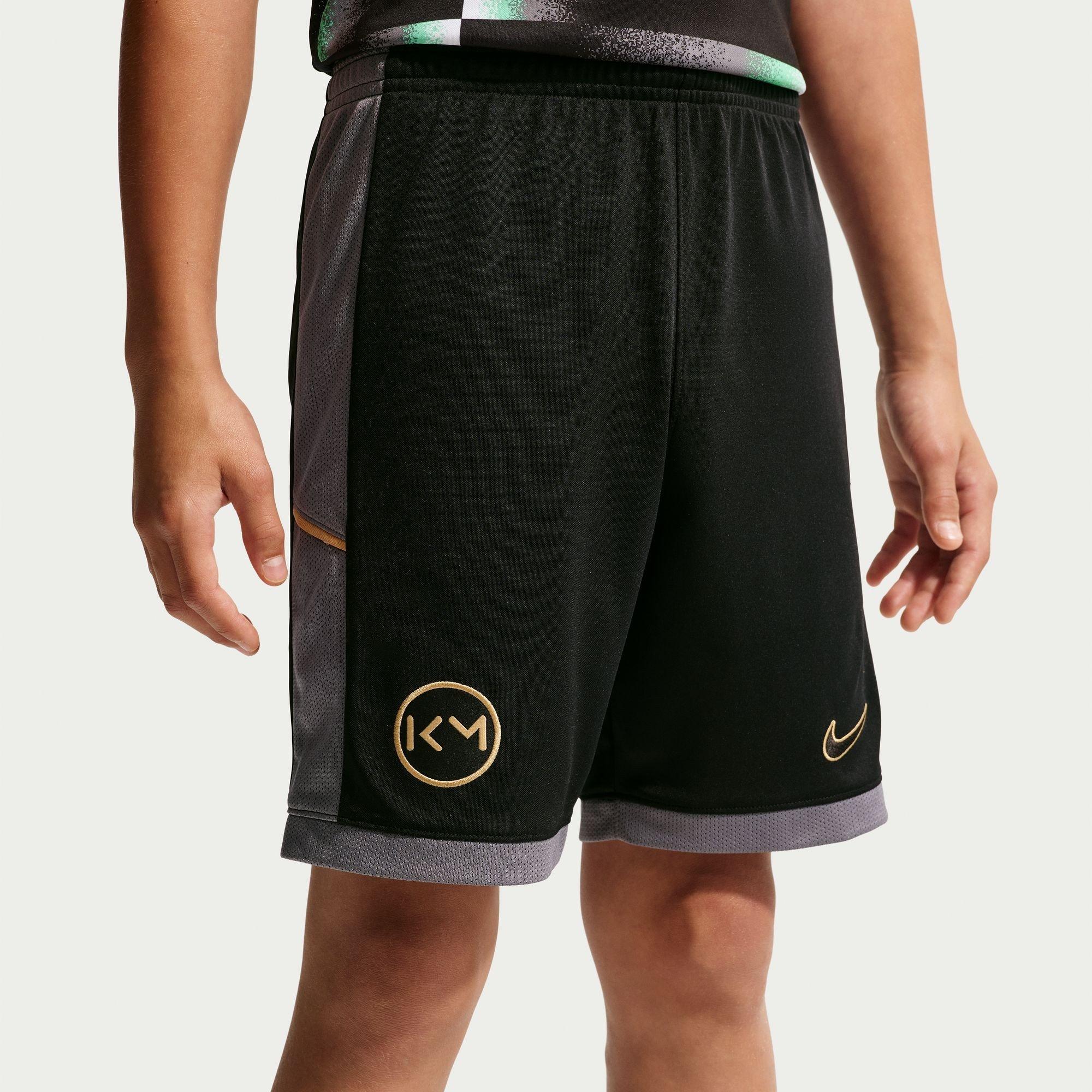 Black/Grey/Gold - Nike - Kids' Academy 25 Dri-FIT Football Shorts - 10