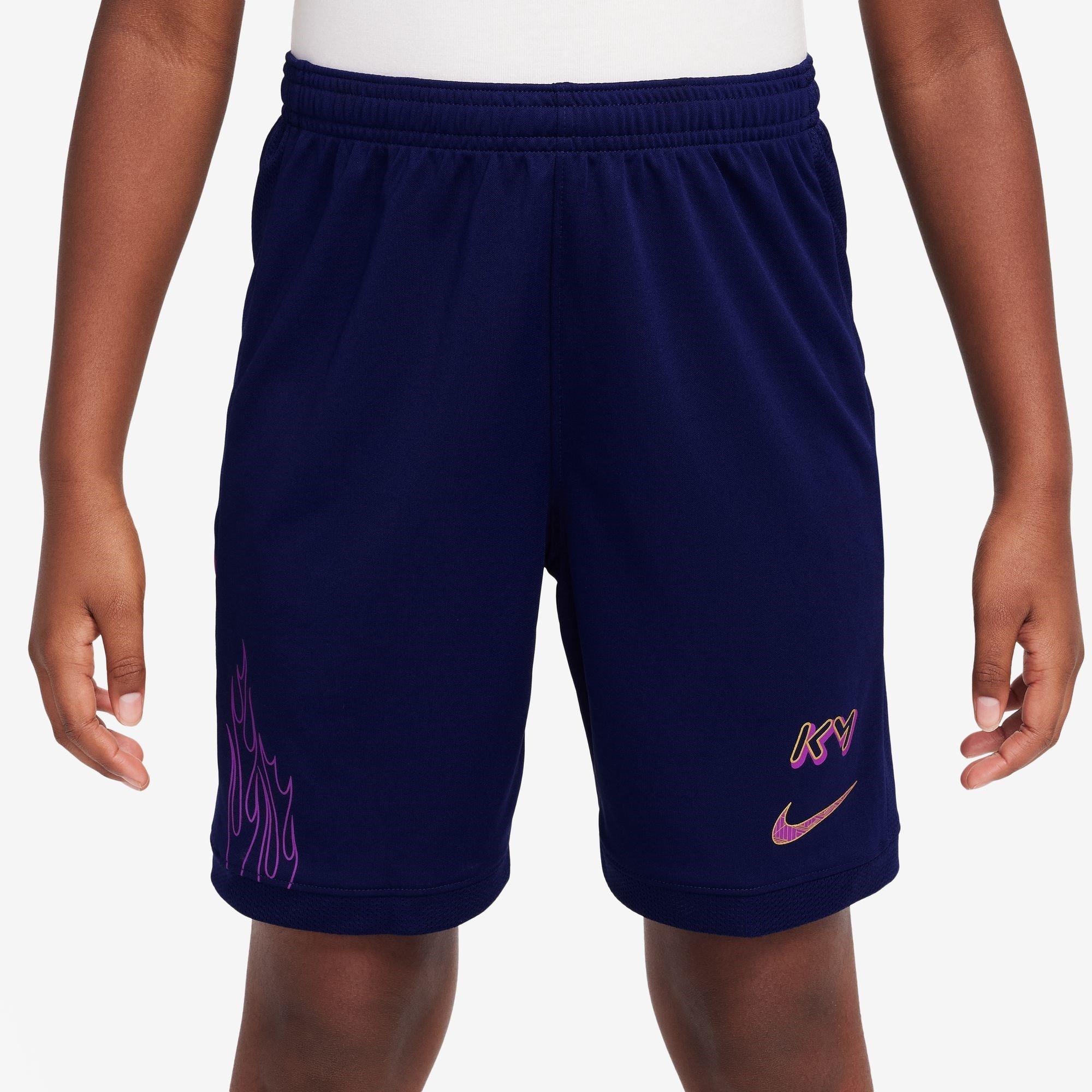 Nike  Kids Mbappe Short - Blue/Gold - 13 (XL)