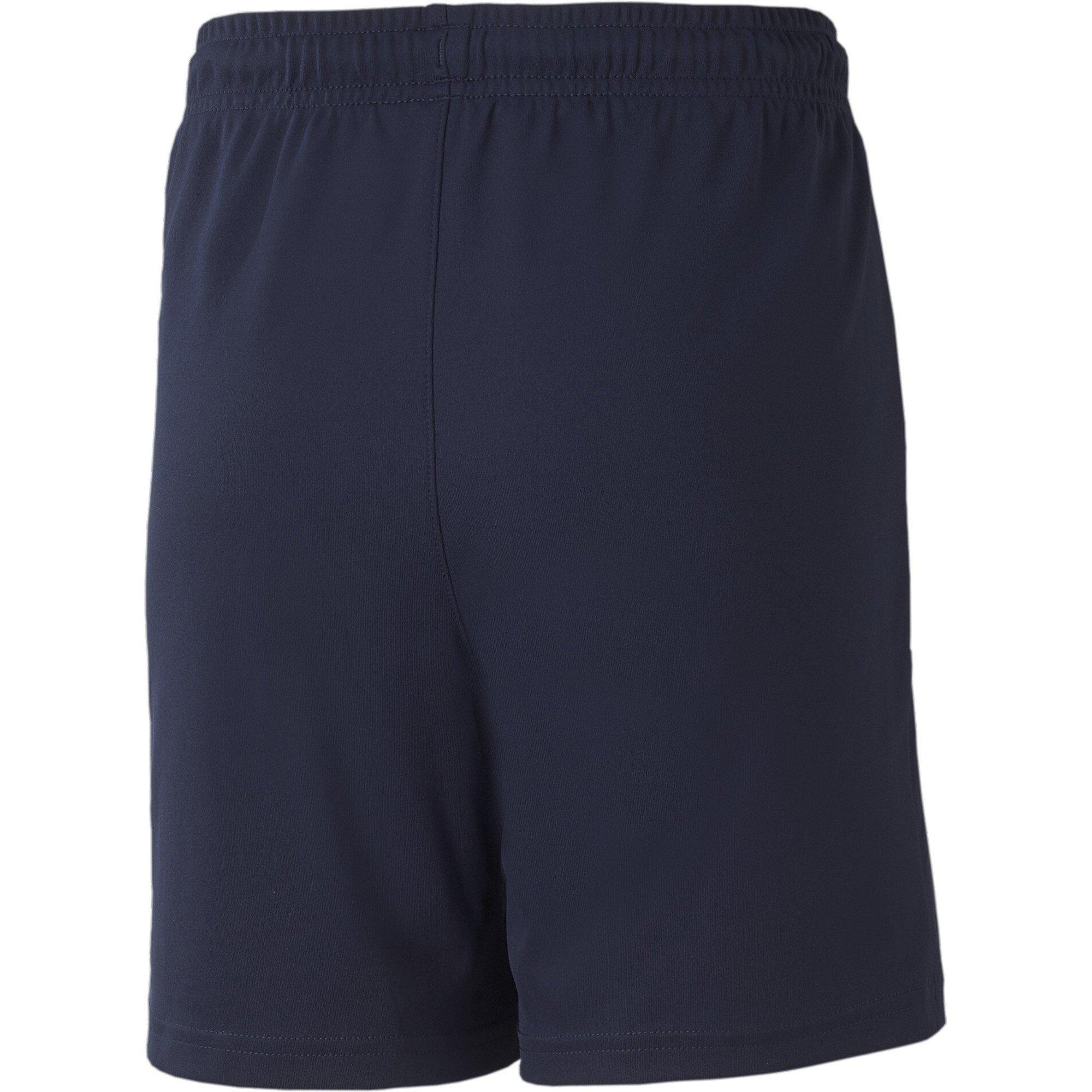 Peacoat-Hvid - Puma - Puma Teamliga Training Shorts Jr Football Short Unisex Kids - 2