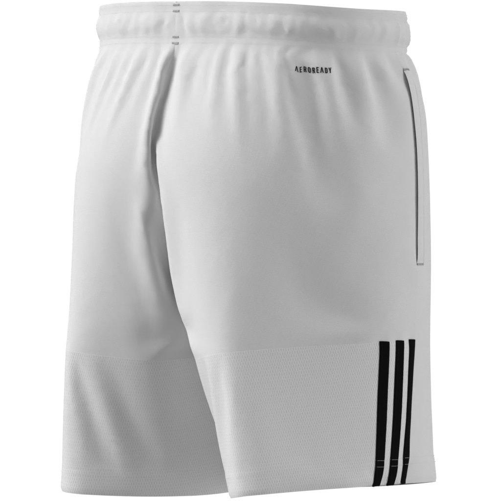 Hvid/Sort - adidas - Sereno Training Shorts Mens - 2