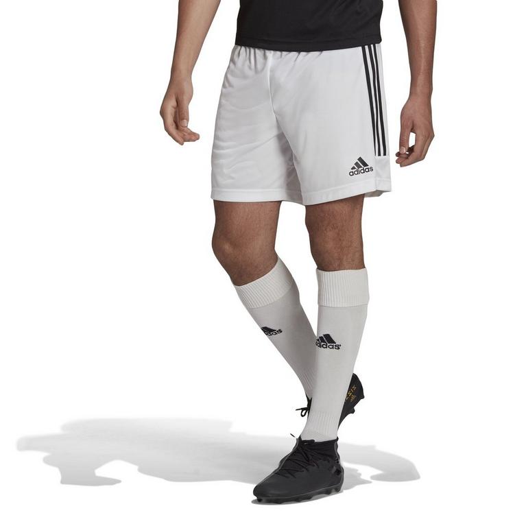 White/Black - adidas - Mens Sereno Training Shorts - 2