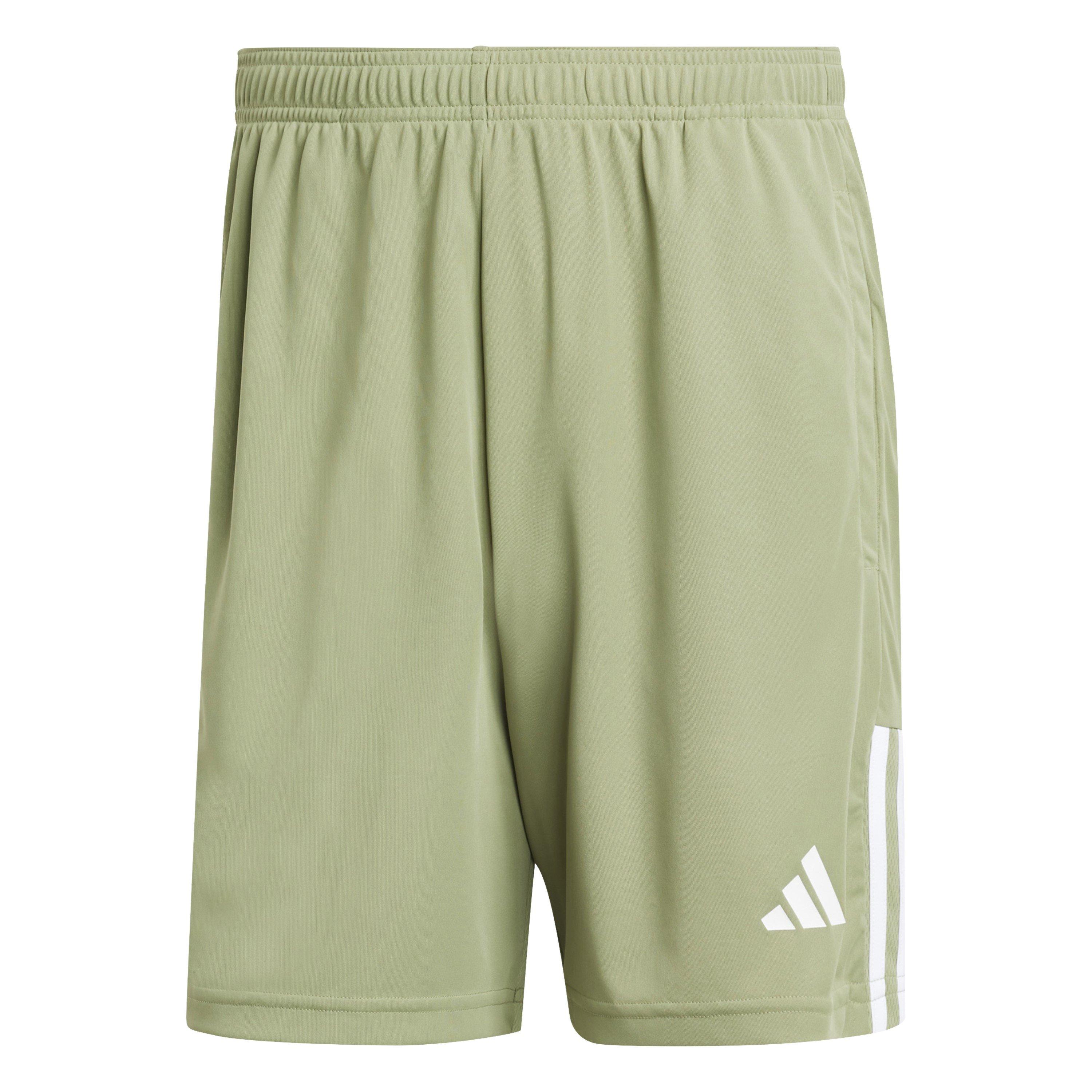 Adidas Men's Sereno Training Shorts - Green/White - S