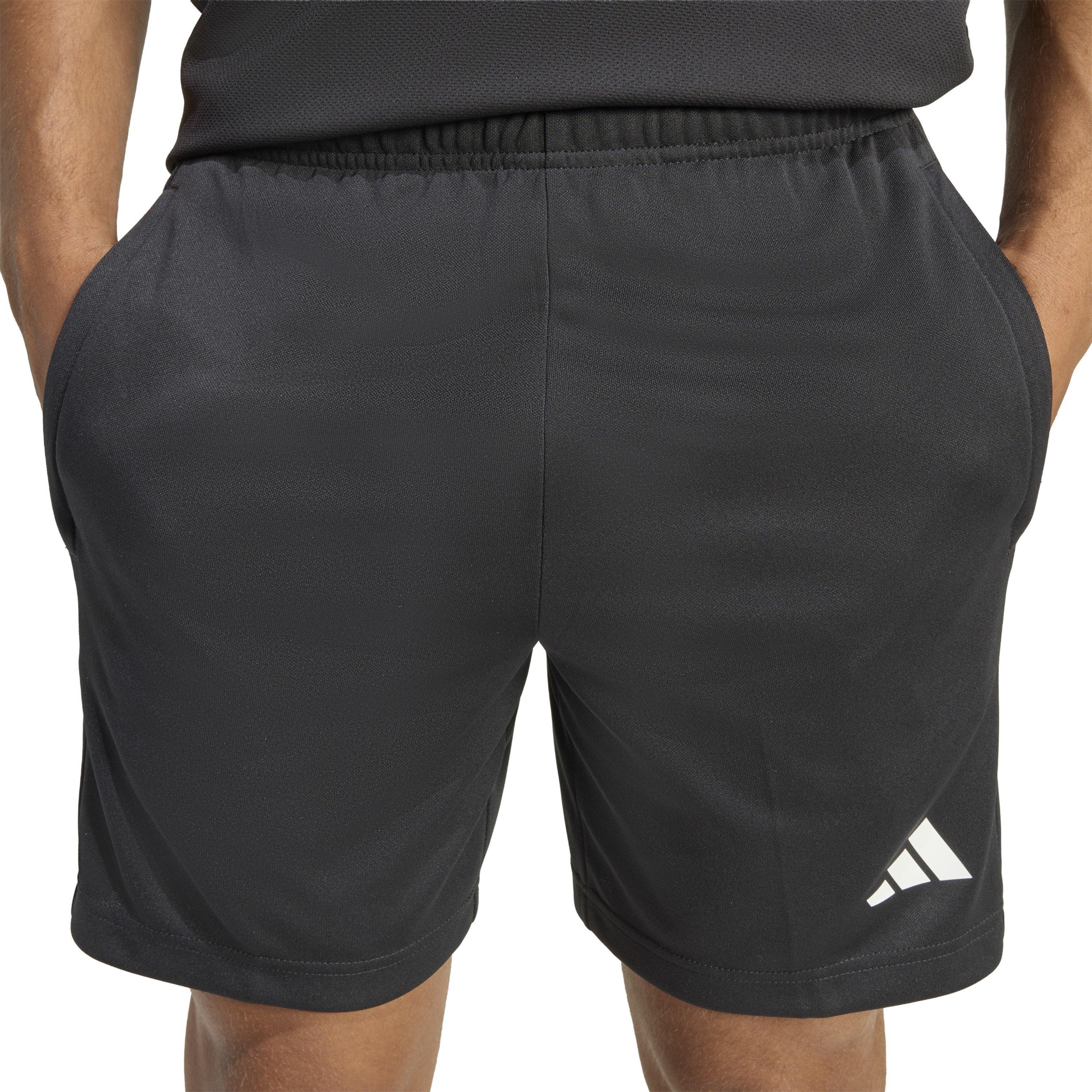 Crno/Bijelo - adidas - Sereno Training Shorts Mens - 4