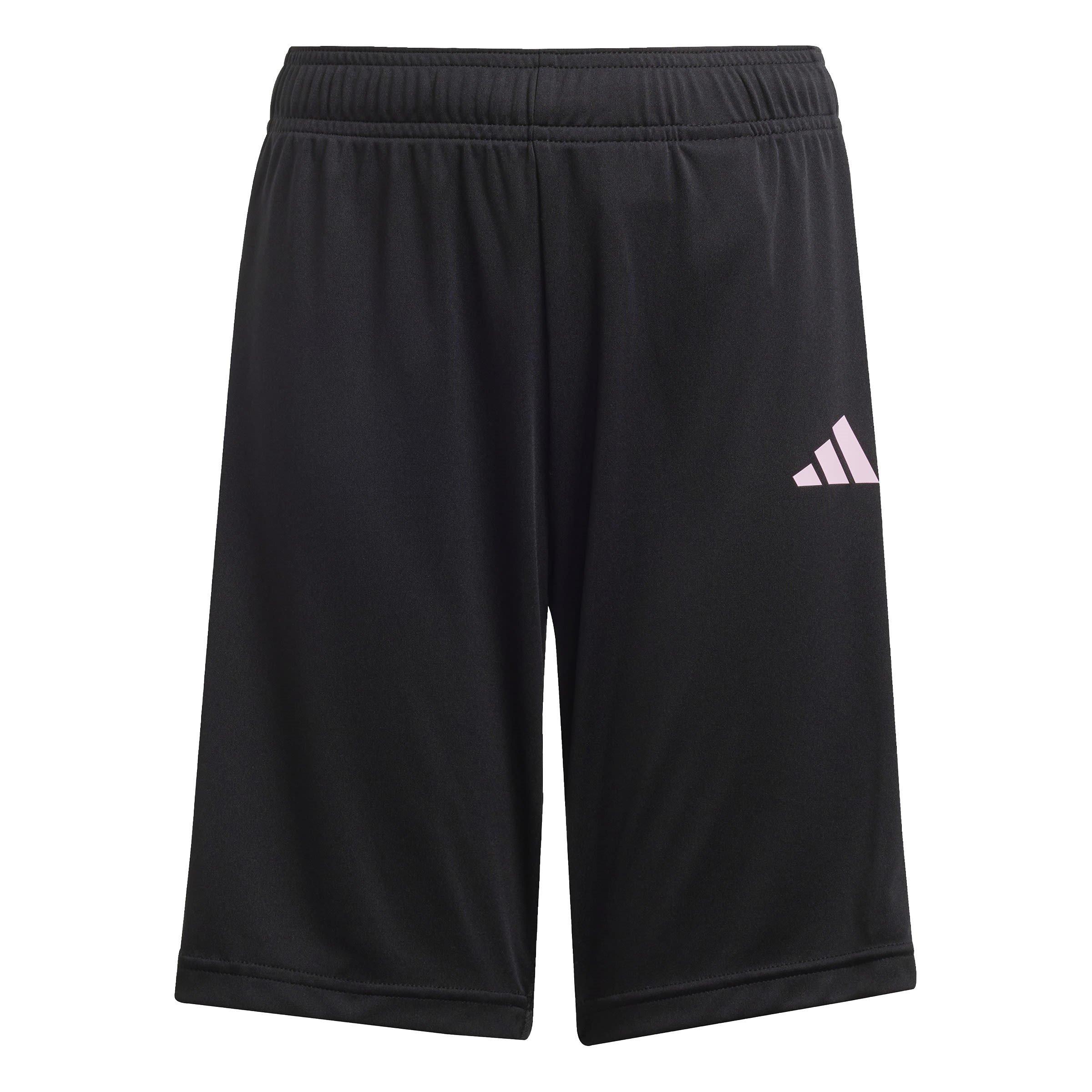 Adidas Boys Sereno Training Shorts Juniors - Black/Pink - 13 Years