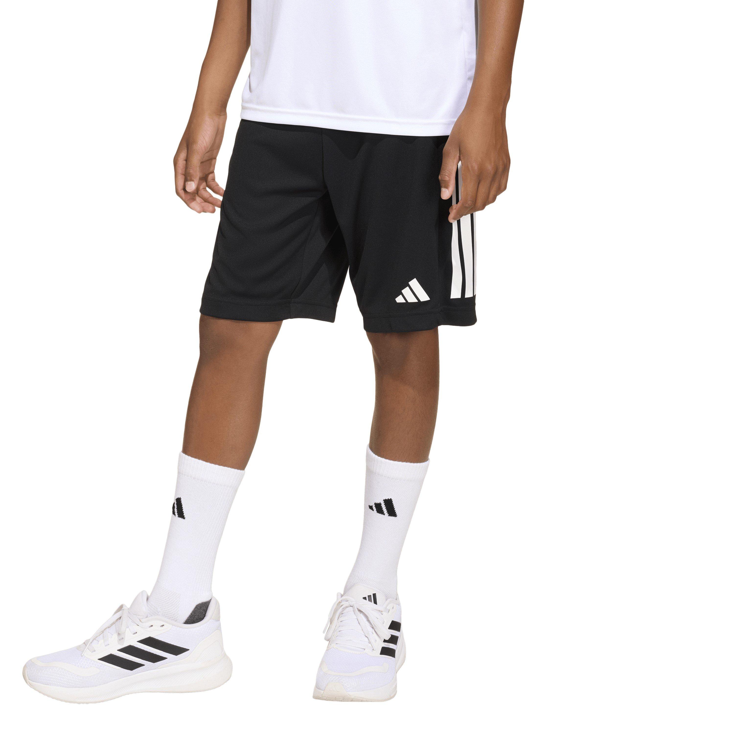 Noir/Blanc - adidas - Sereno Training Shorts Juniors - 3