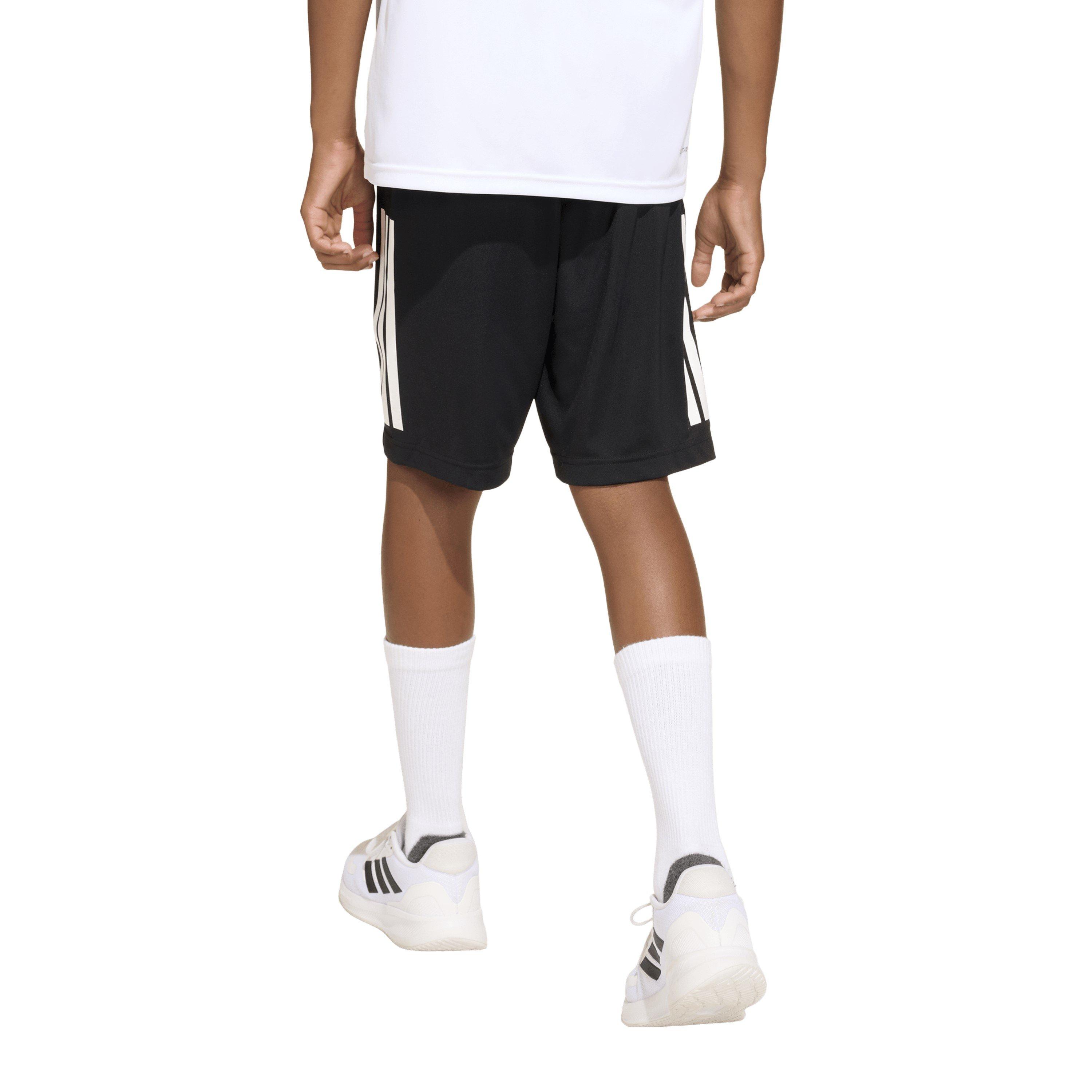 Noir/Blanc - adidas - Sereno Training Shorts Juniors - 4