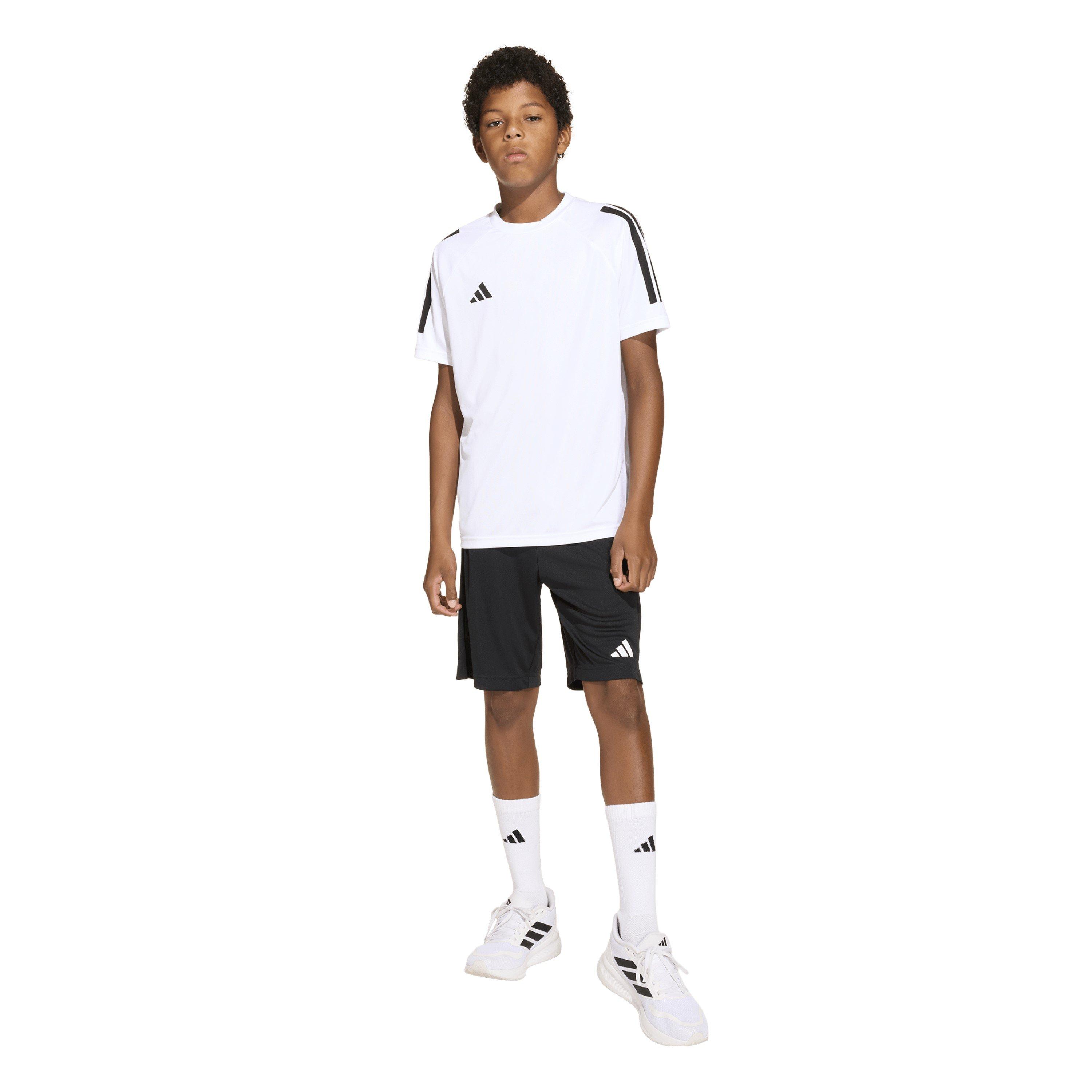 Noir/Blanc - adidas - Sereno Training Shorts Juniors - 7