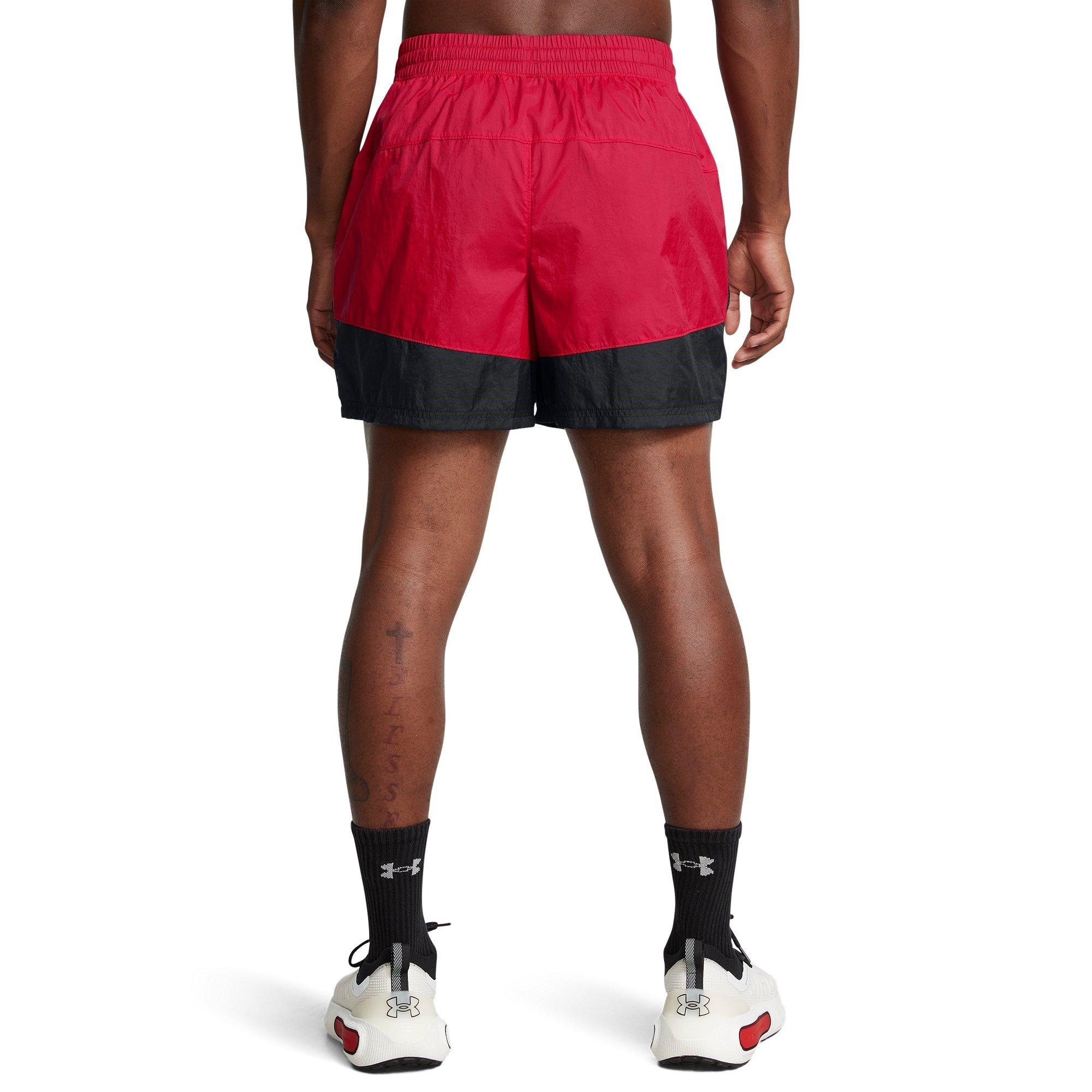 Red - Under Armour - Terrace Football Shorts - 4