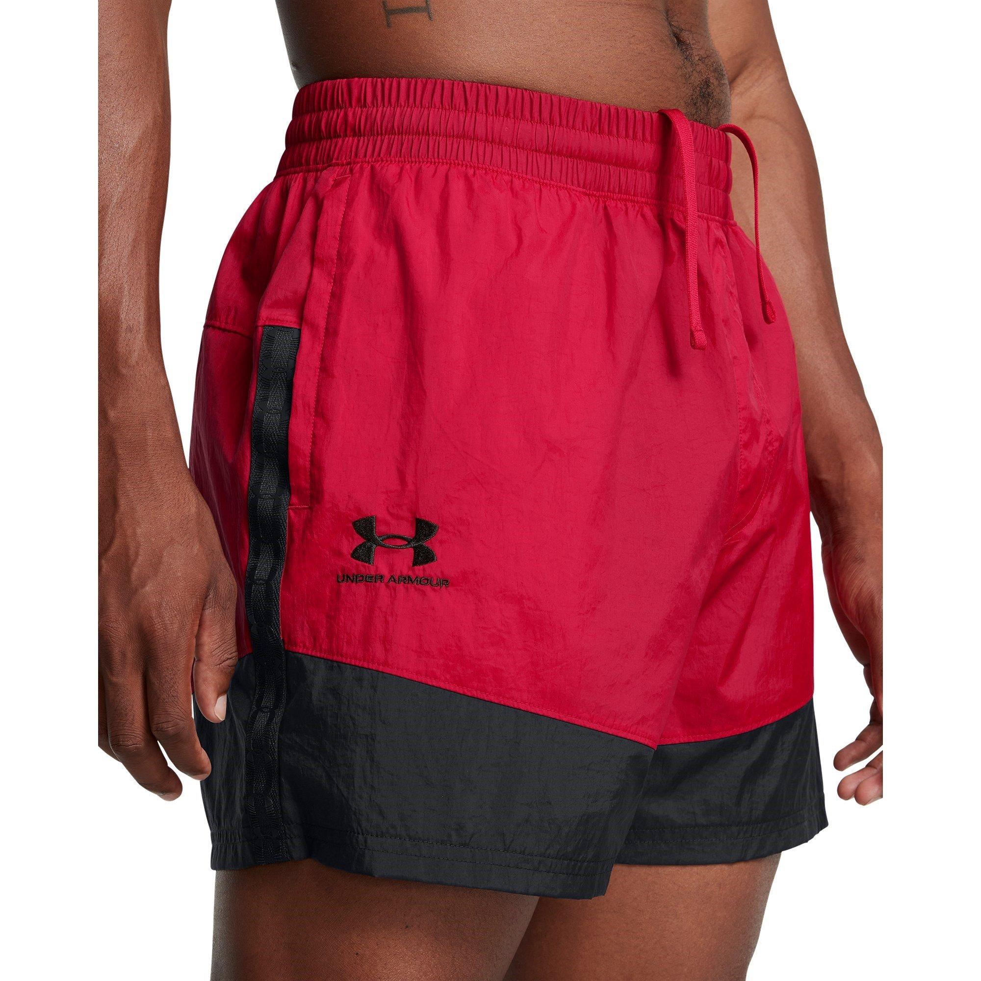 Red - Under Armour - Terrace Football Shorts - 5