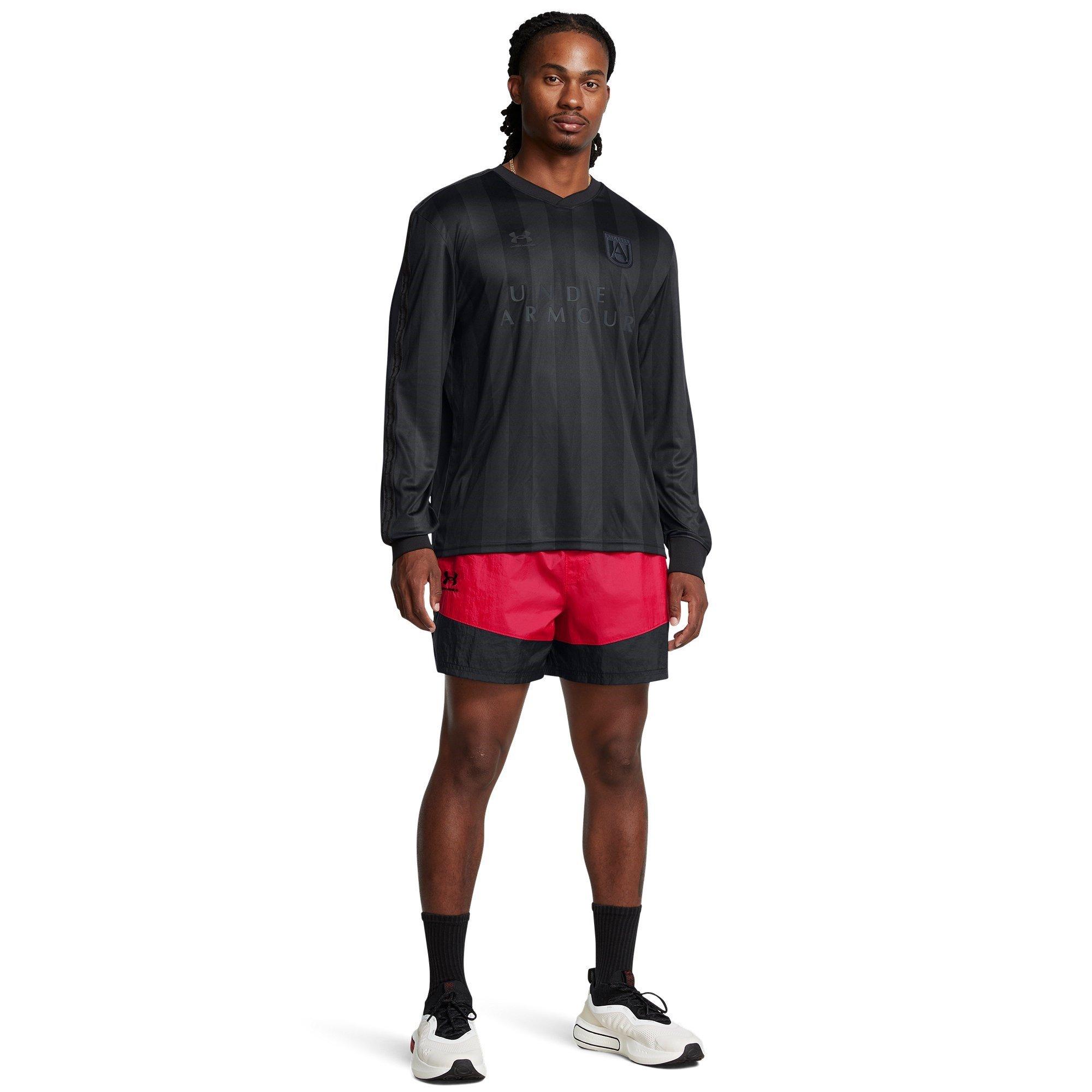 Red - Under Armour - Terrace Football Shorts - 6