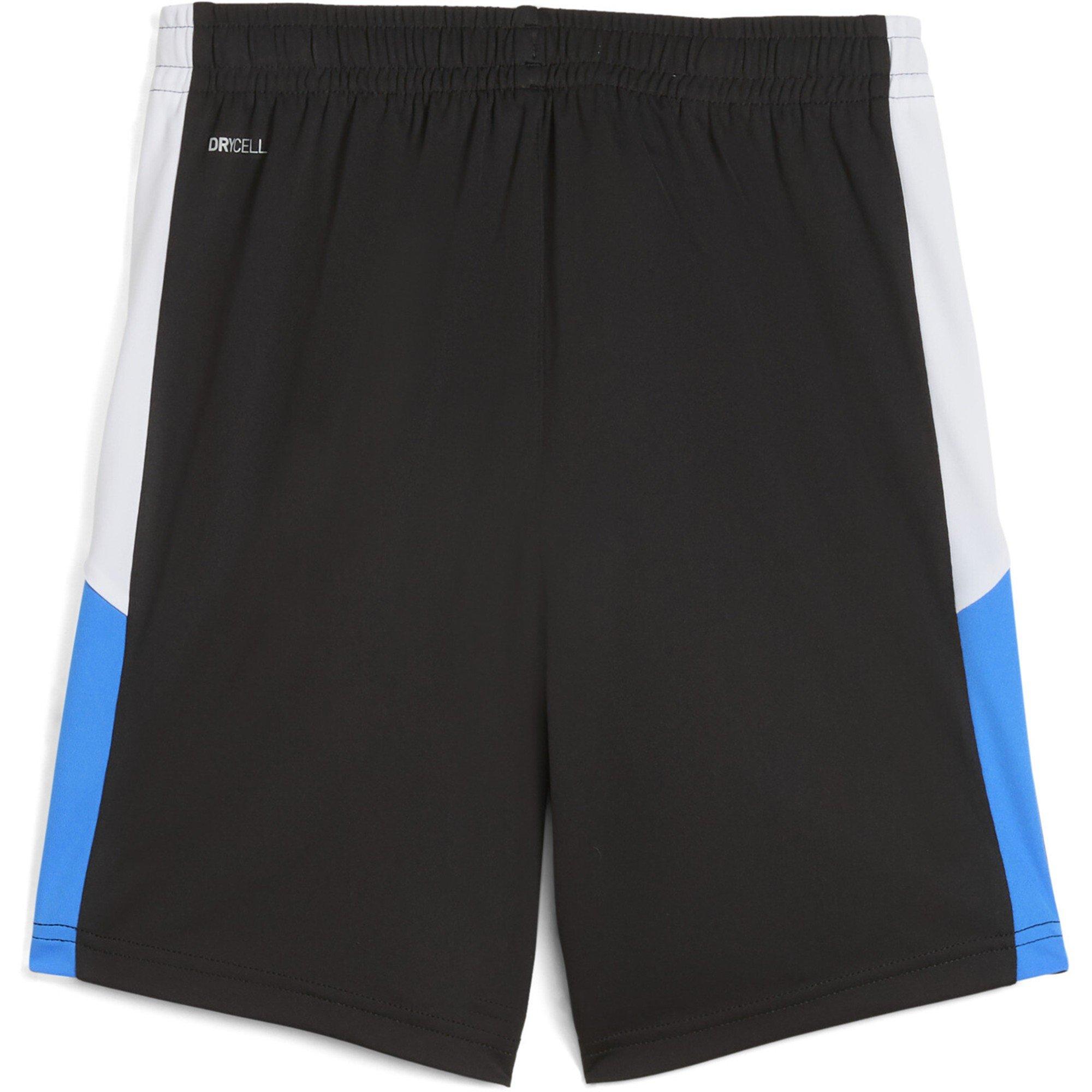 Blk-Wht-UltrBlu - Puma - Kids' Individualliga Training Football Shorts - 2