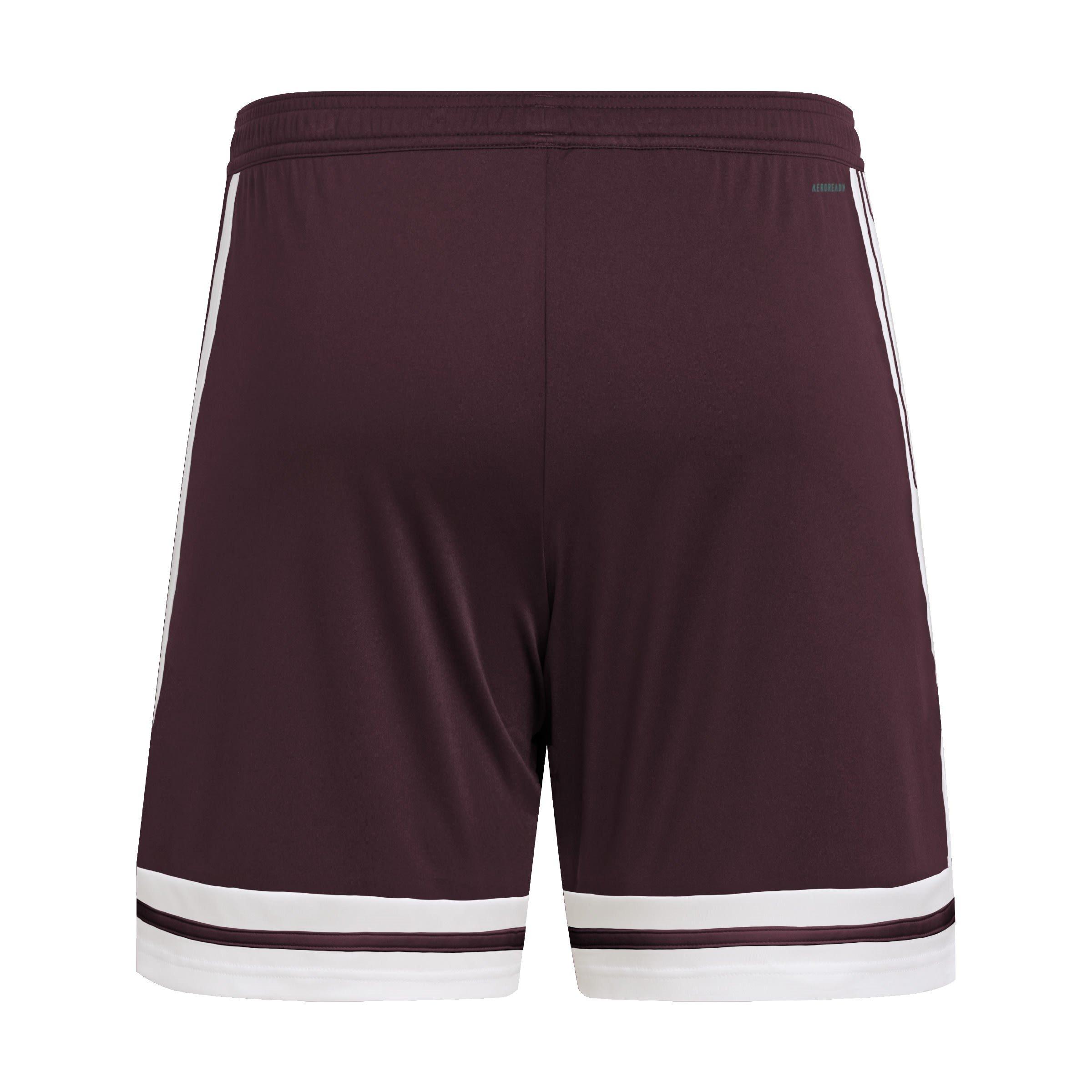 Maroon 2/White - adidas - Squadra 25 Shorts Mens - 2