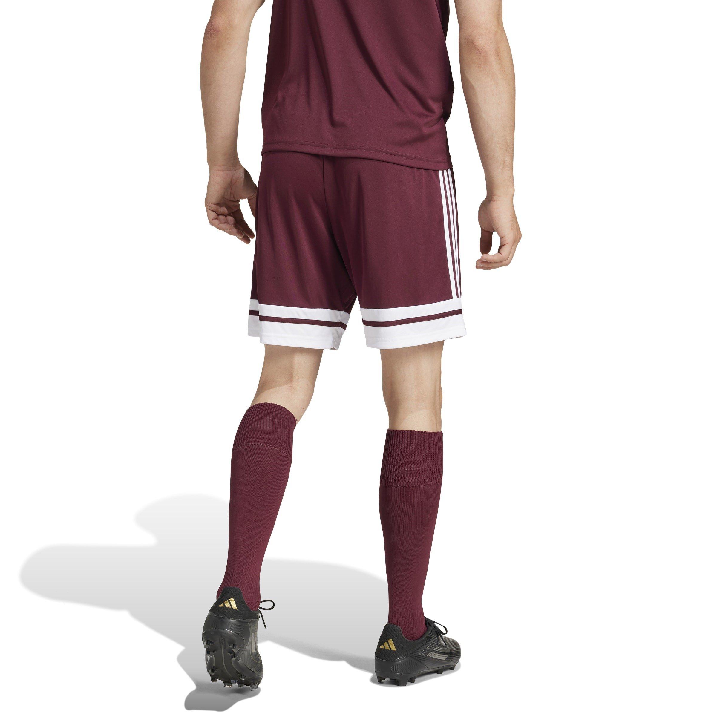 Maroon 2/White - adidas - Squadra 25 Shorts Mens - 4