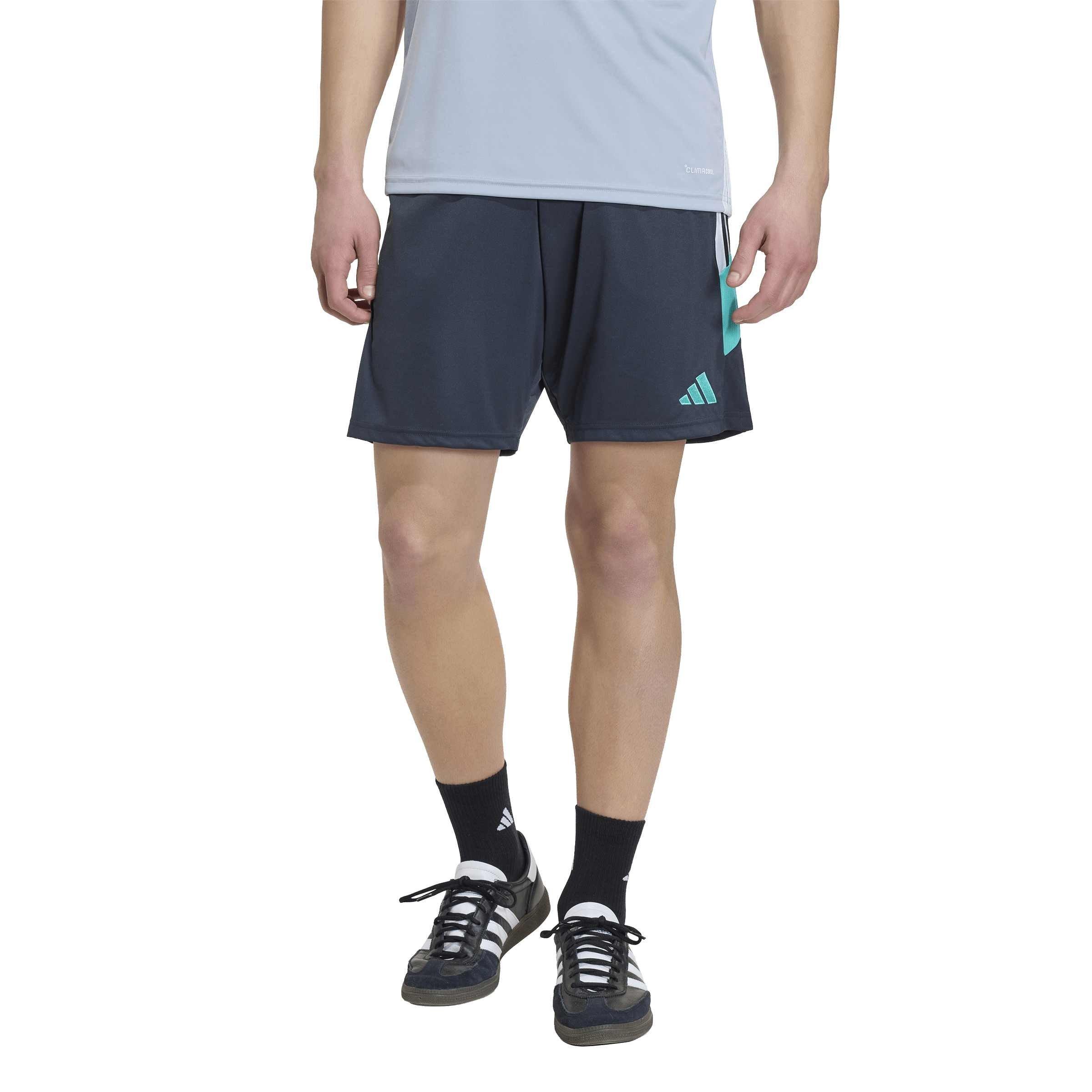 Grey/Mint/White - adidas - Tiro Essential Training Shorts - 2