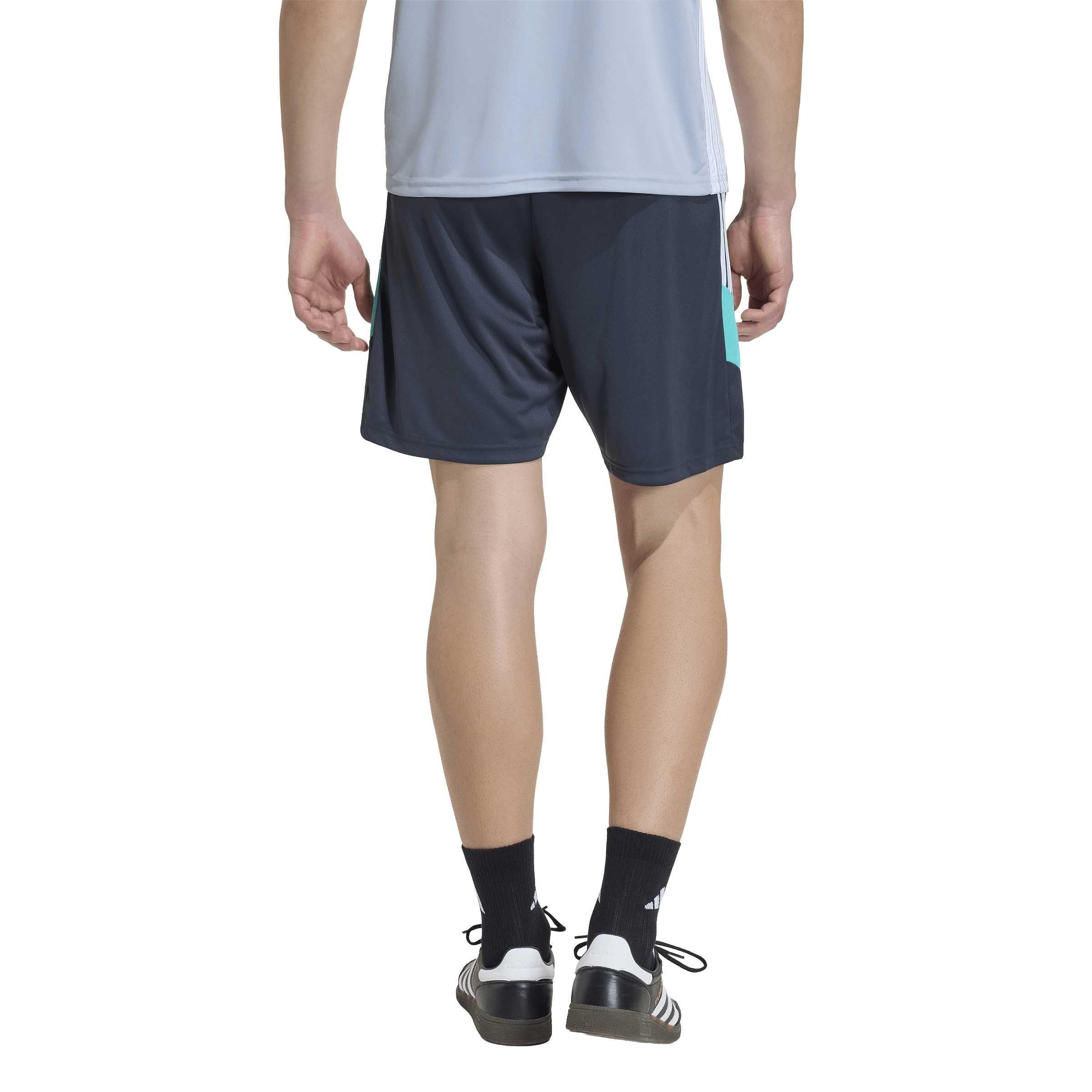 Grey/Mint/White - adidas - Tiro Essential Training Shorts - 3