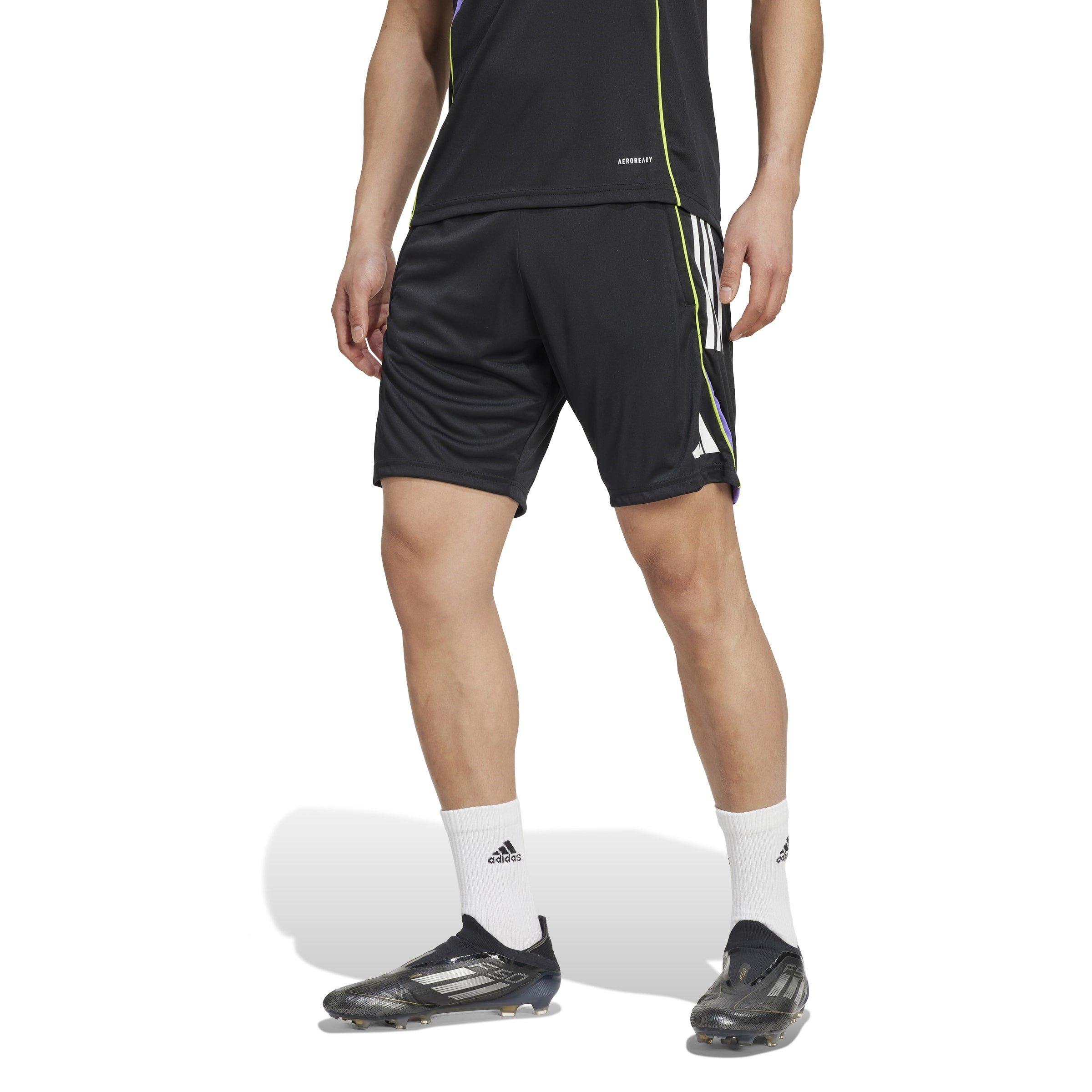 Blk/Purple Rush - adidas - Tiro 25 Competition Training Shorts Mens - 3