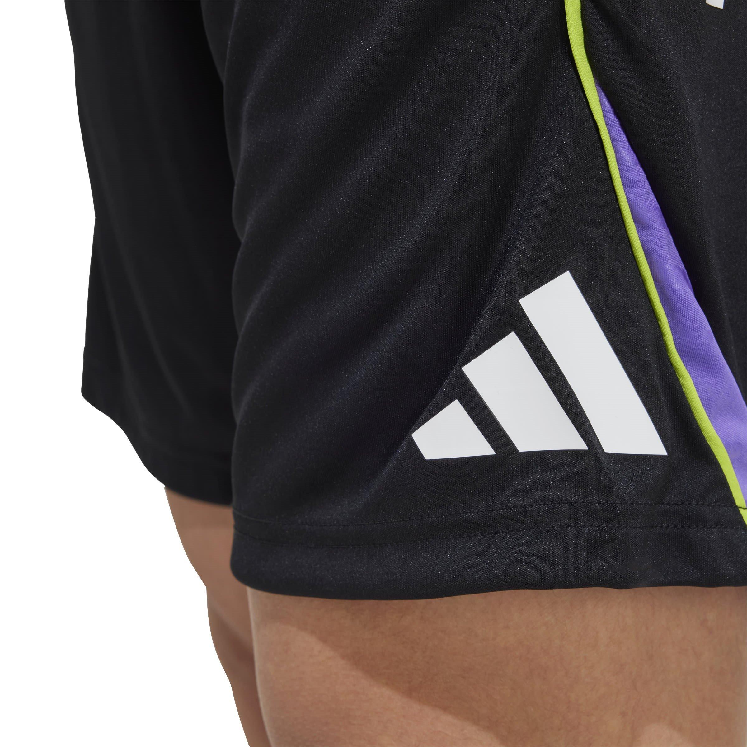 Blk/Purple Rush - adidas - Tiro 25 Competition Training Shorts Mens - 5