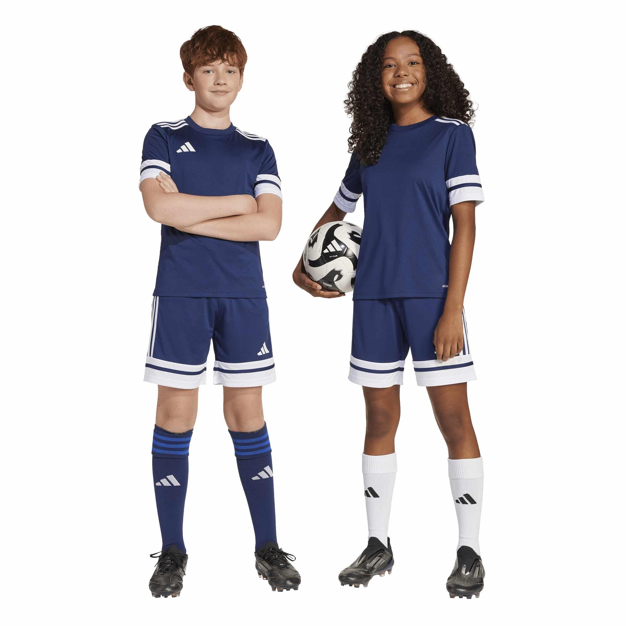 Navy Blue/White - adidas - Squadra 25 Shorts Juniors - 2
