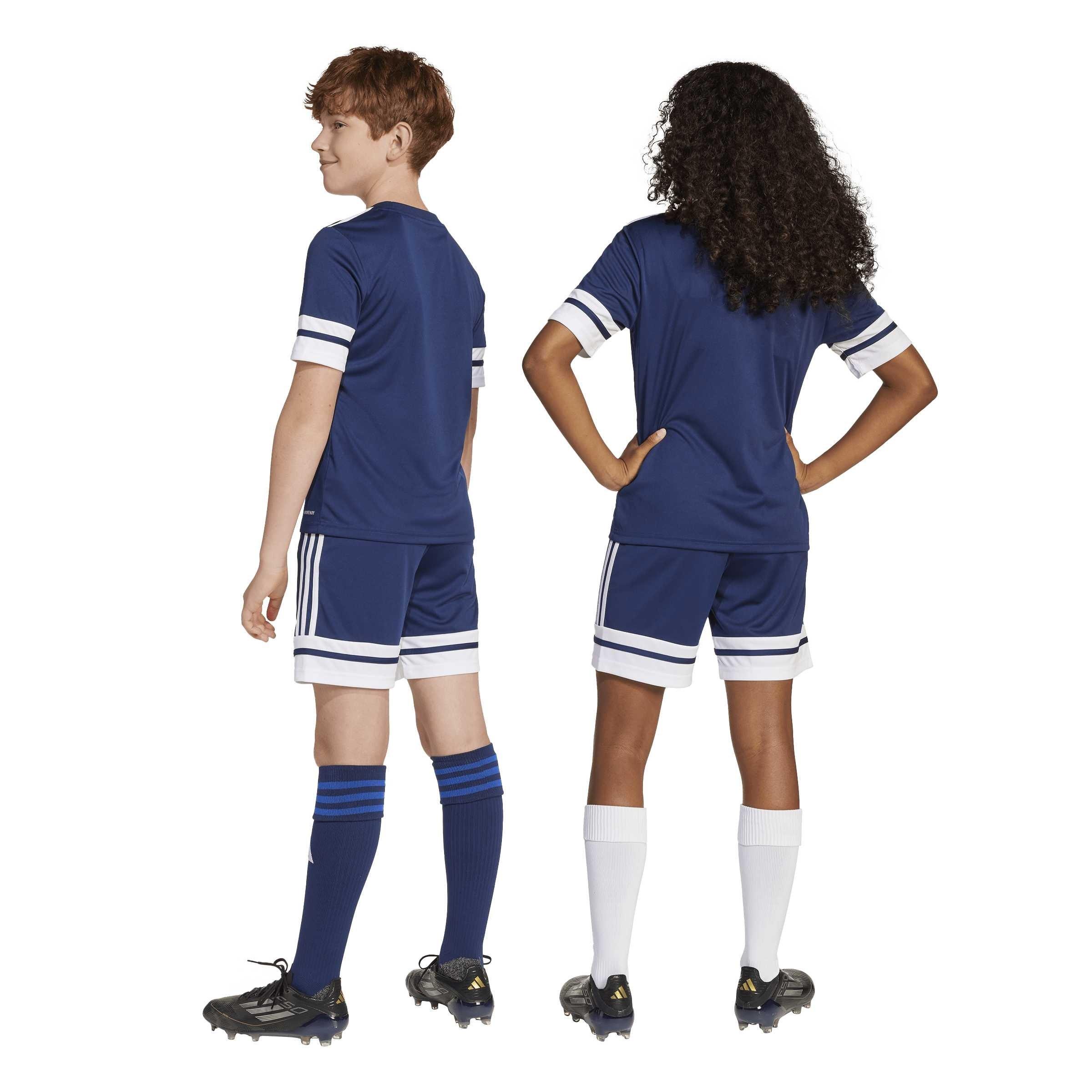 Navy Blue/White - adidas - Squadra 25 Shorts Juniors - 3