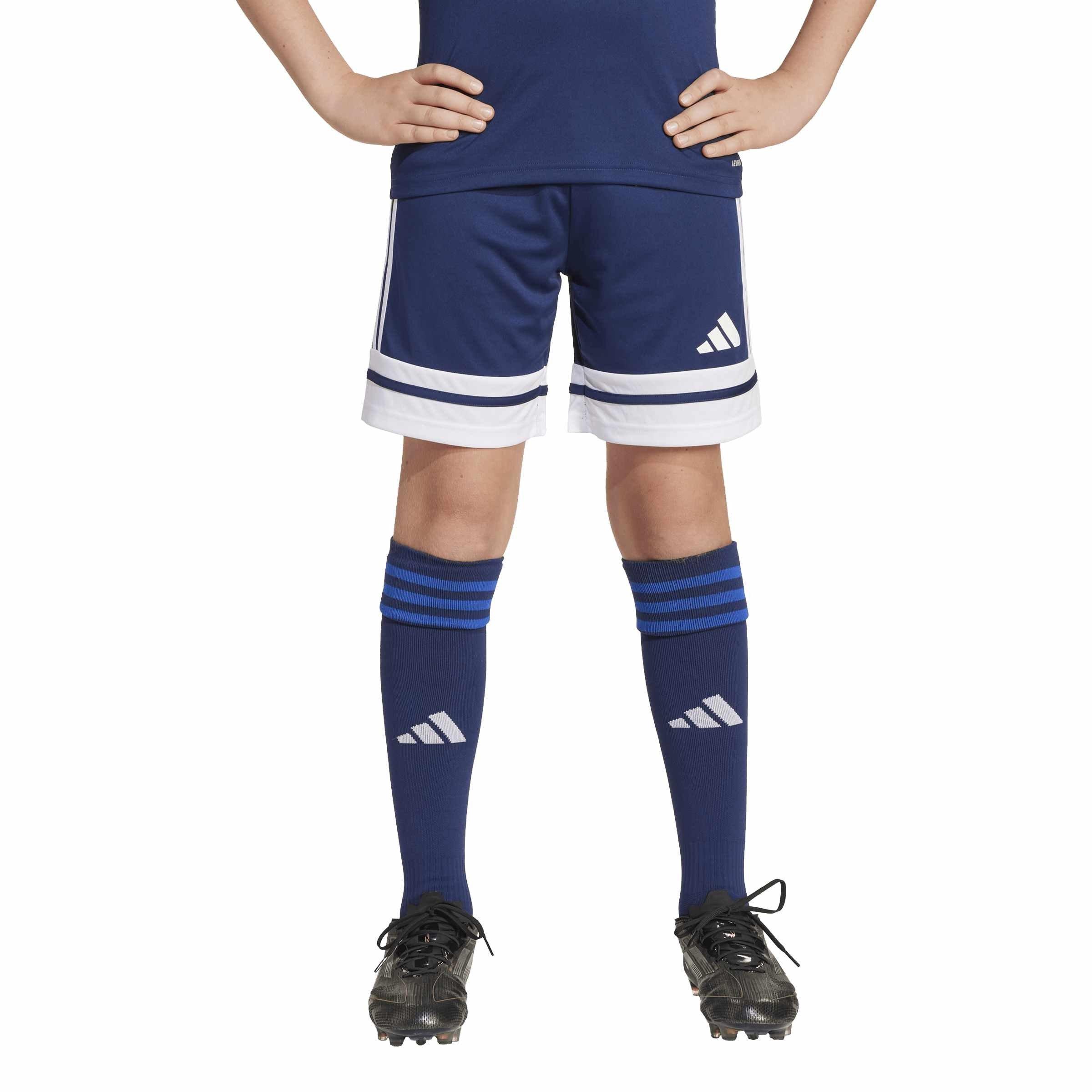 Navy Blue/White - adidas - Squadra 25 Shorts Juniors - 4