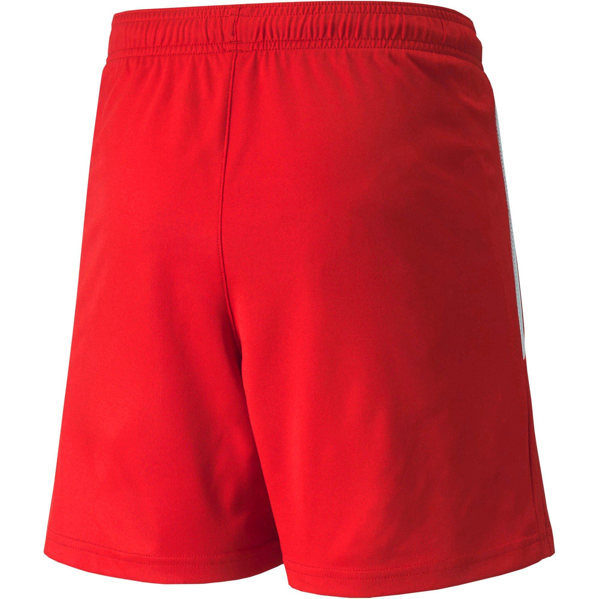 Red-White - Puma - Puma Teamliga Shorts Jr Football Short Unisex Kids - 2