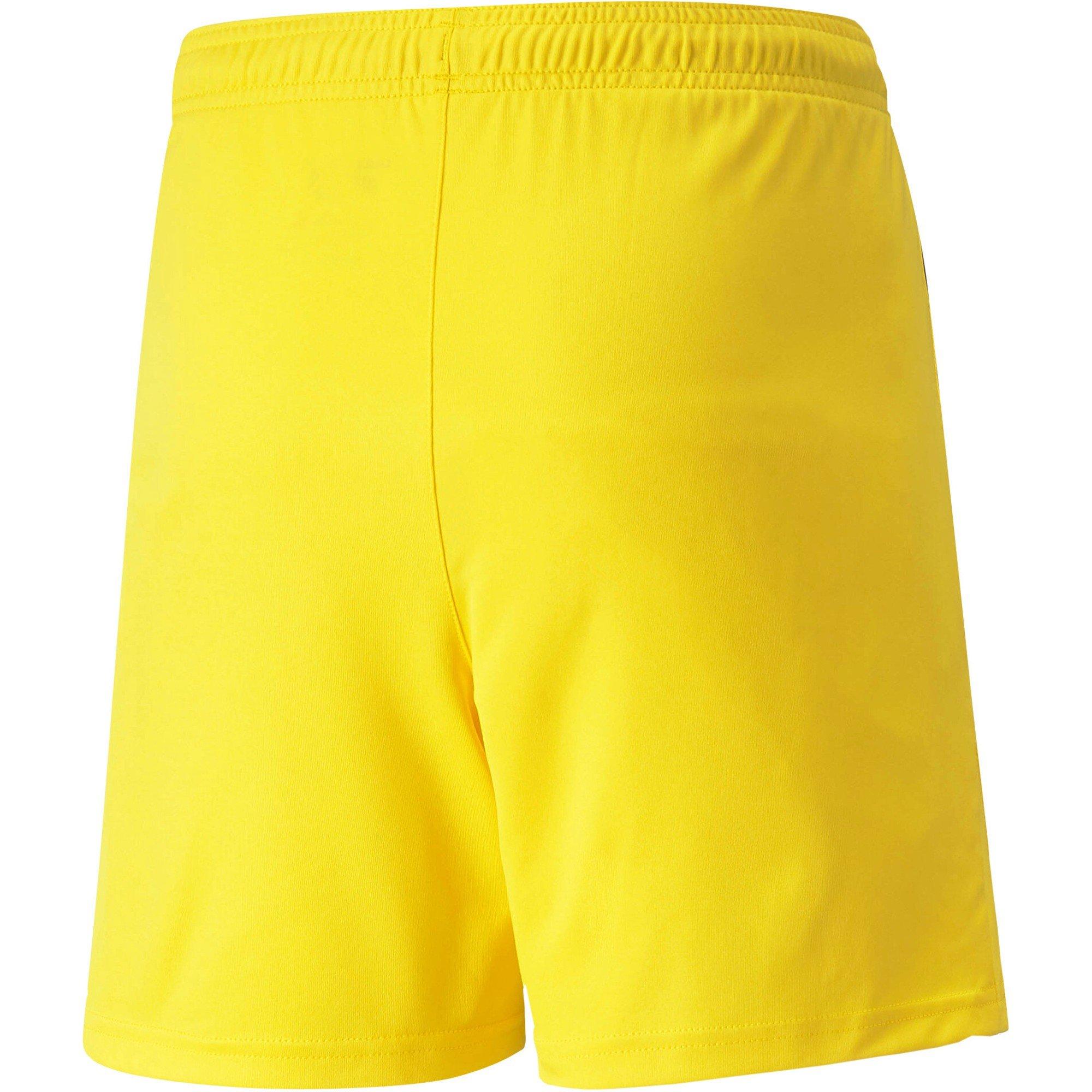 CyberYellow-Blk - Puma - Puma Teamliga Shorts Jr Football Short Unisex Kids - 2