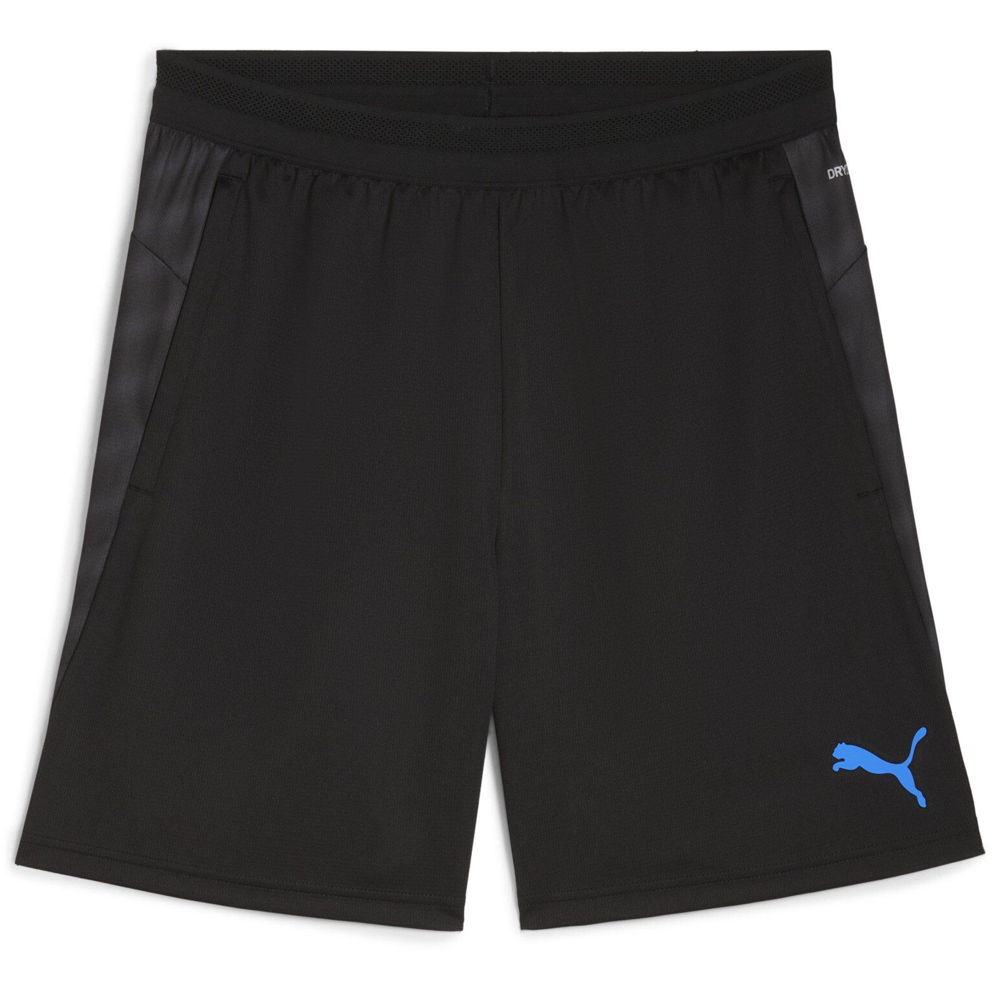 Puma  Individual Cup Shorts Adults - Black/Blue - S