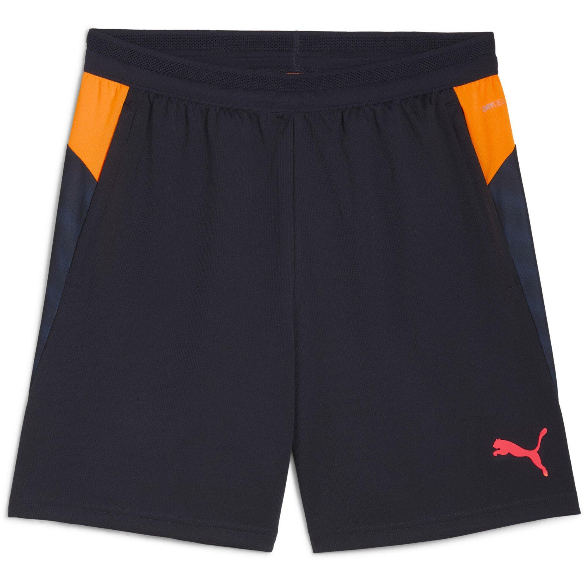 Navy/Orange - Puma - Individual Cup Shorts Adults - 1