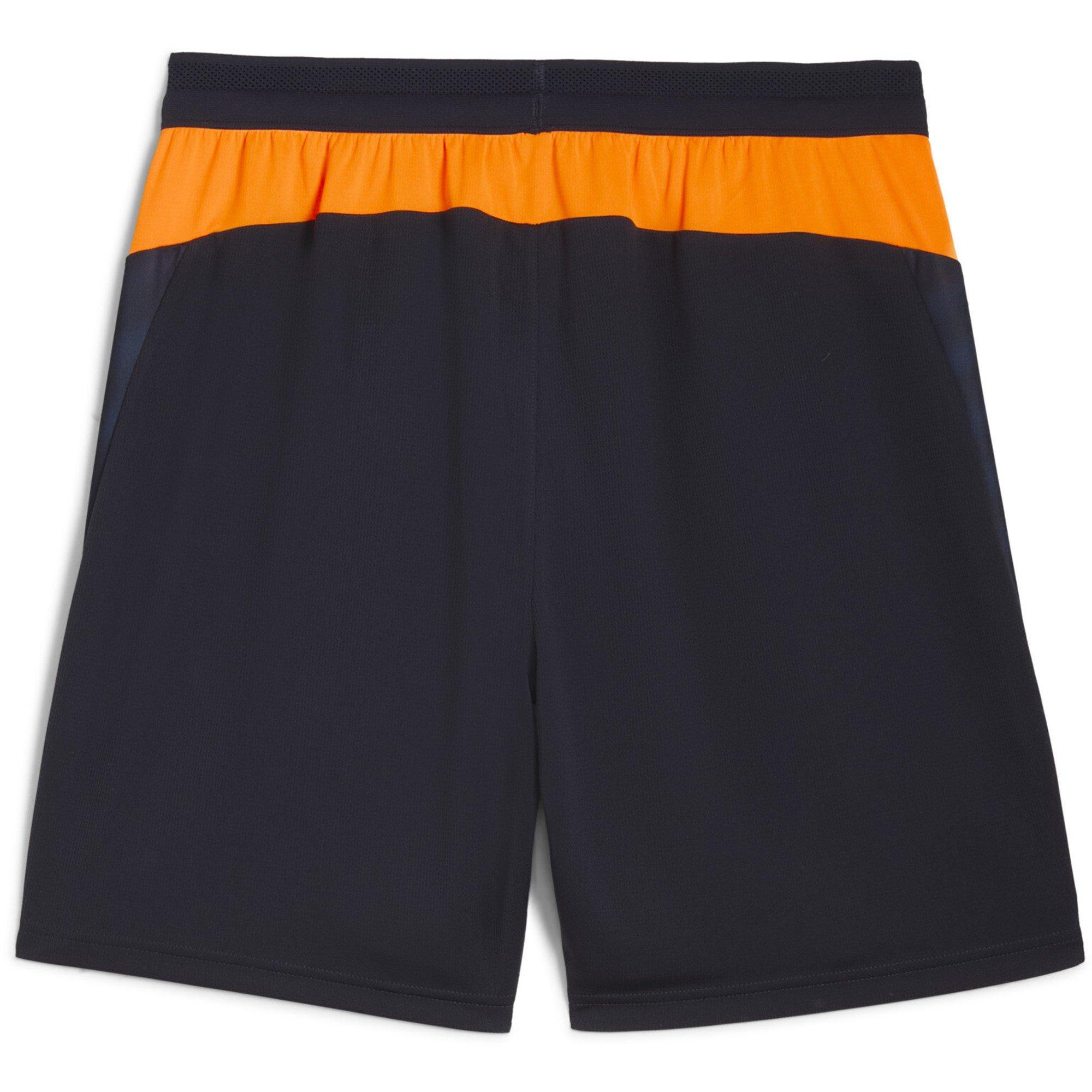 Navy/Orange - Puma - Individual Cup Shorts Adults - 8