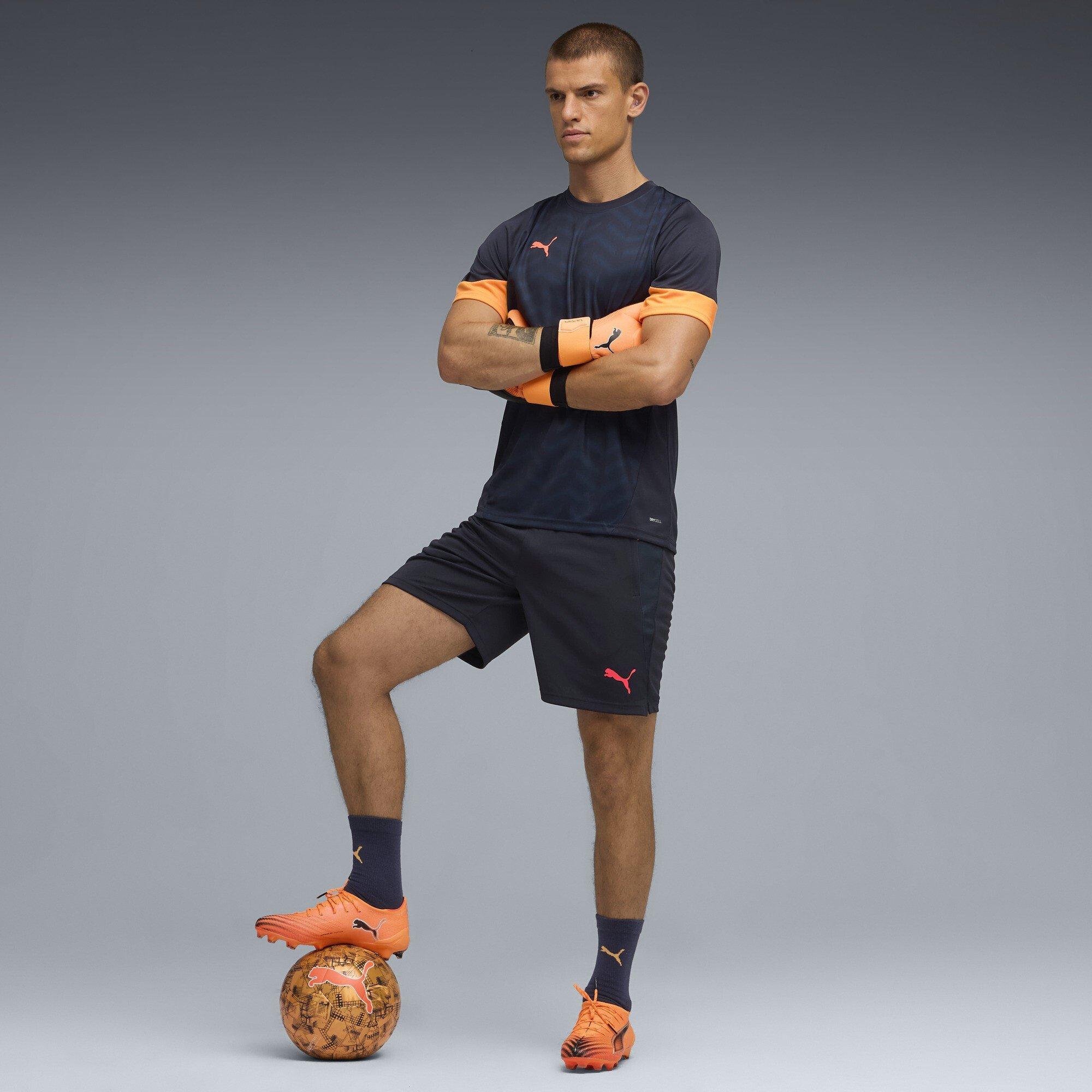 Navy/Orange - Puma - Individual Cup Shorts Adults - 7