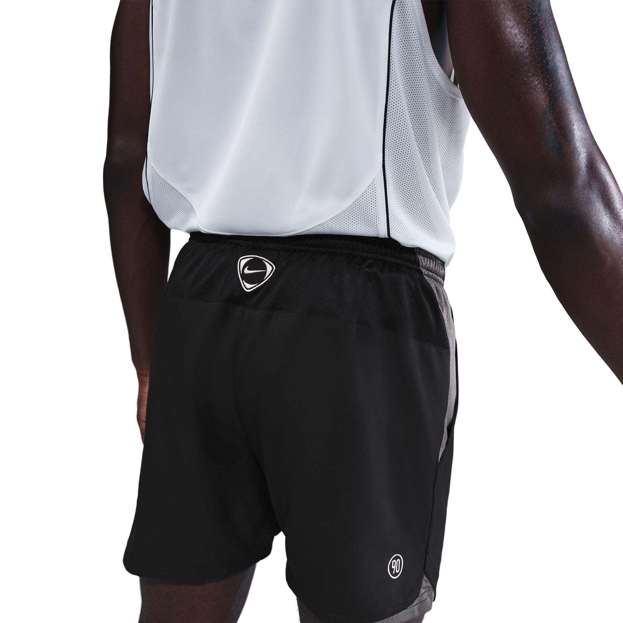 Black/Grey - Nike - T90 Shorts Mens - 2