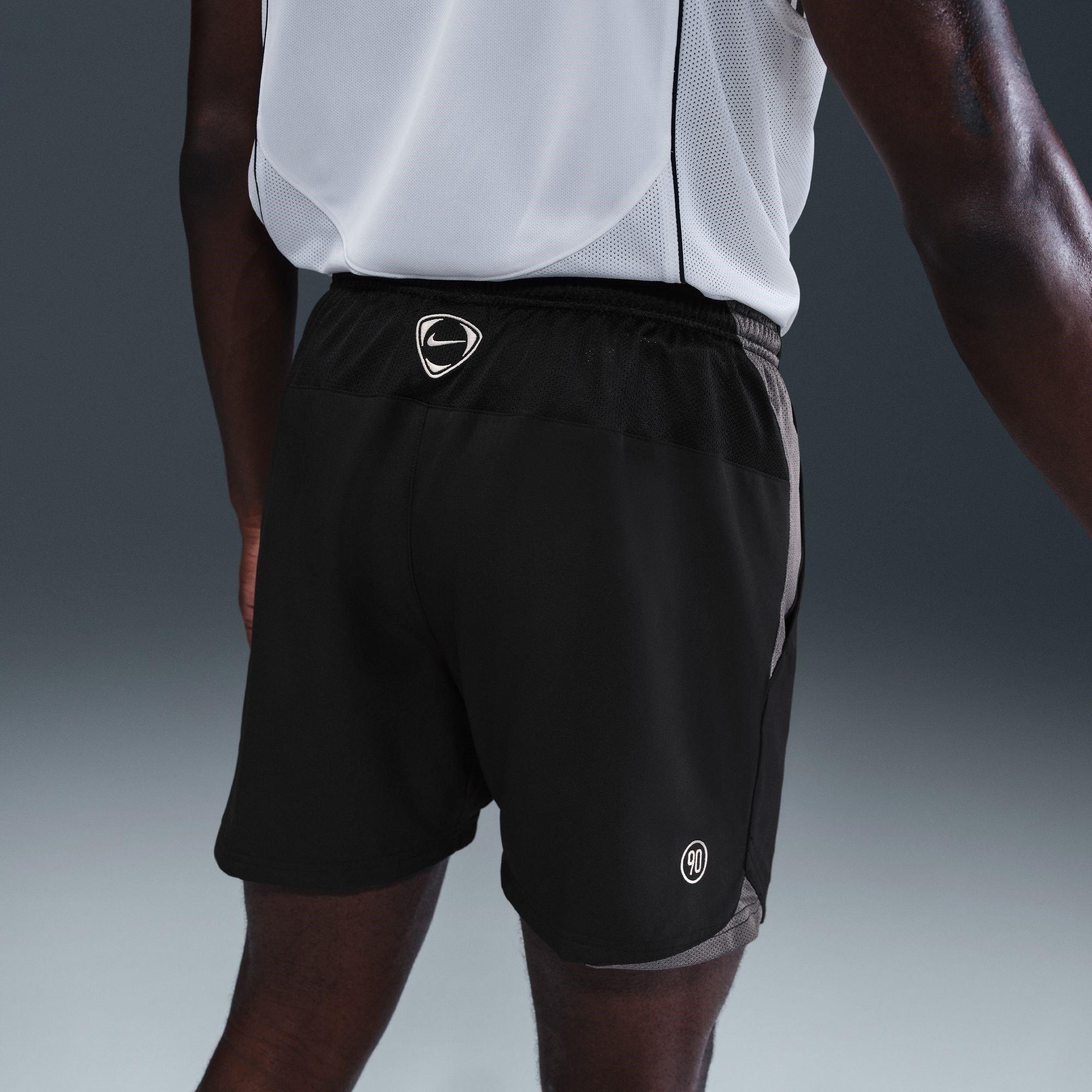 Black/Grey - Nike - T90 Shorts Mens - 9