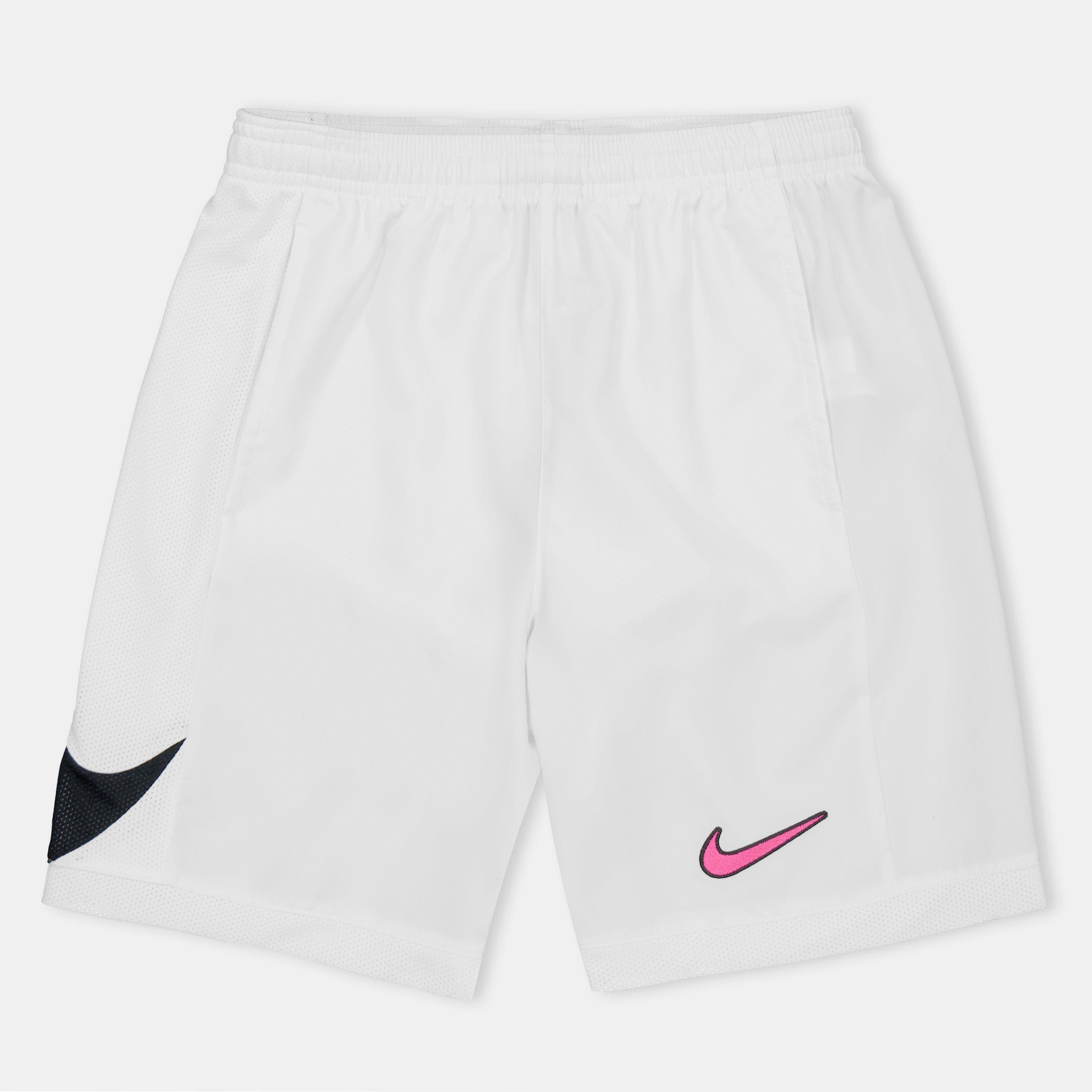 Nike Boys Dri-Fit Academy Big Kids' Graphic Soccer Shorts - White/Black - 13 Yrs