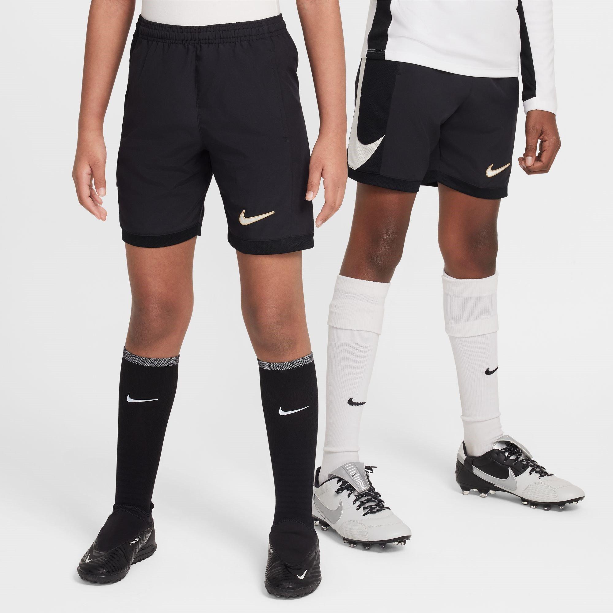 Schwarz/Weiß - Nike - Dri-FIT Academy Big Kids&#x27; Graphic Soccer Shorts - 3