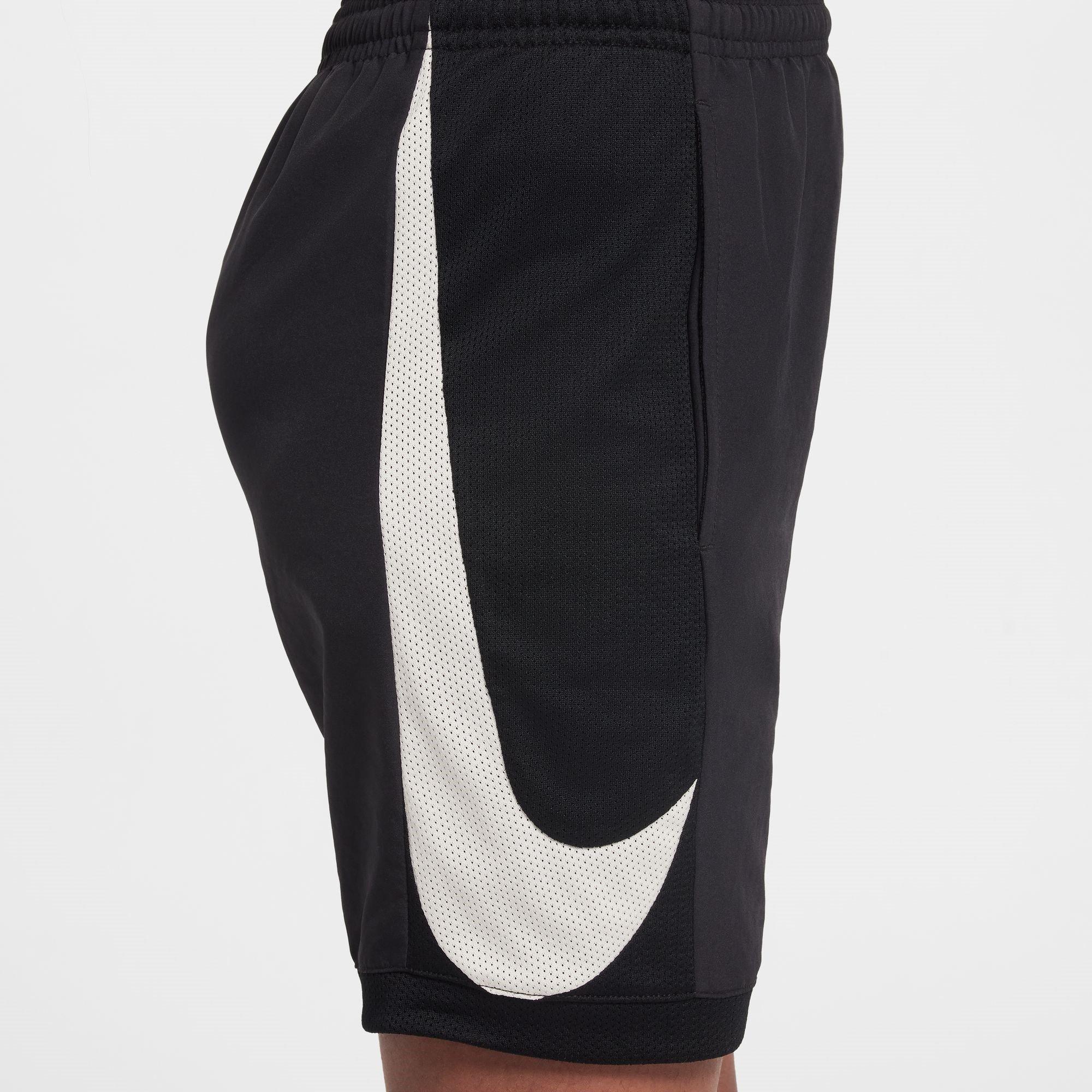 Schwarz/Weiß - Nike - Dri-FIT Academy Big Kids&#x27; Graphic Soccer Shorts - 9