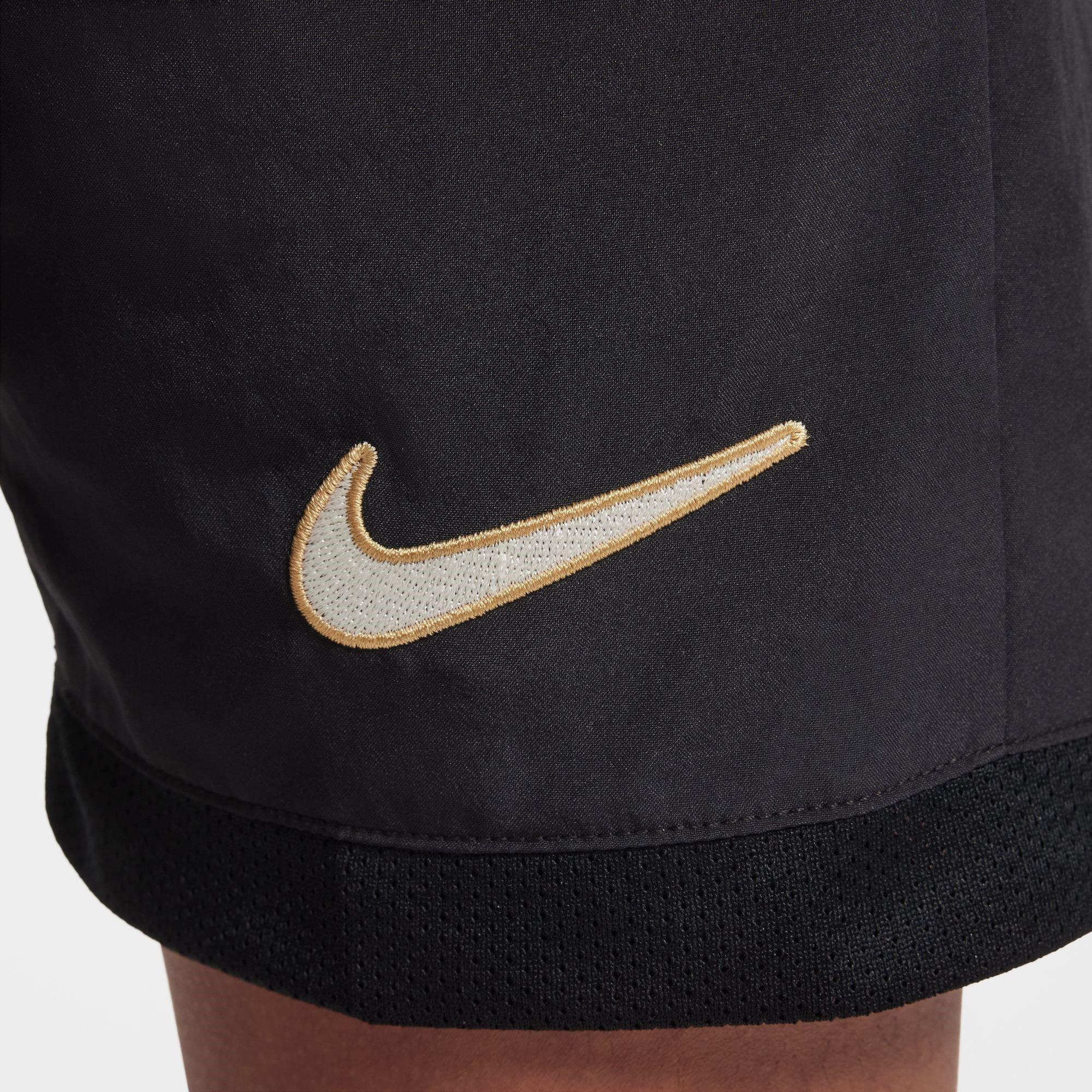 Schwarz/Weiß - Nike - Dri-FIT Academy Big Kids&#x27; Graphic Soccer Shorts - 10